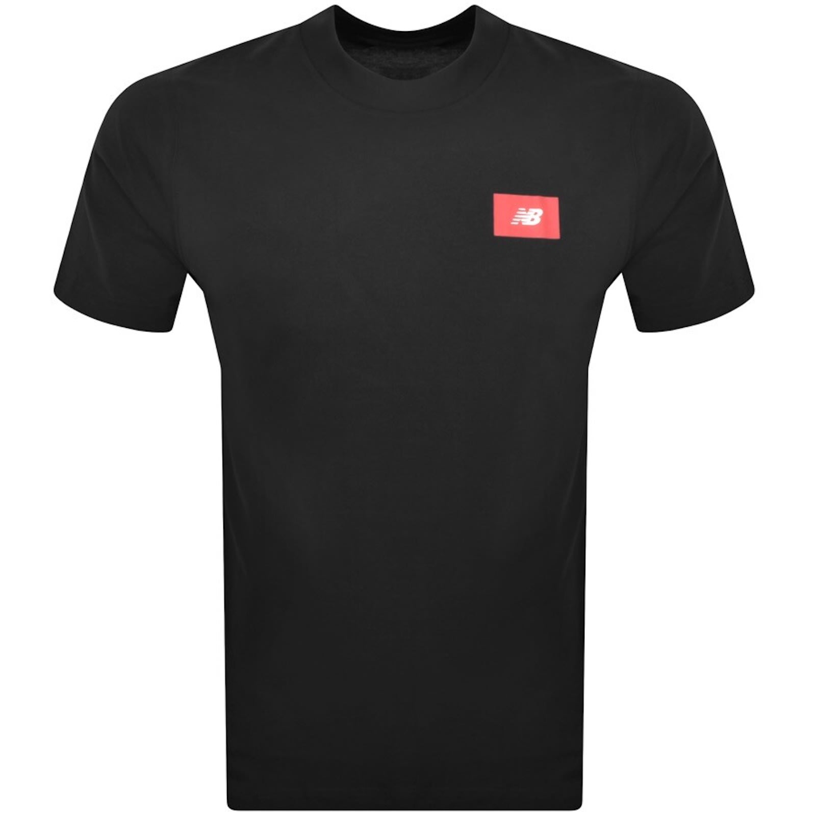 NEW BALANCE NEW BALANCE LOGO T SHIRT BLACK