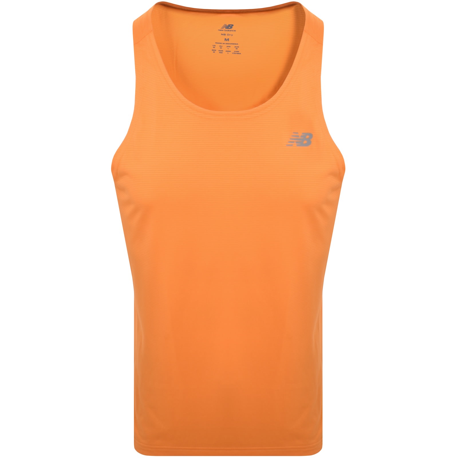 Shop New Balance Logo Vest Orange