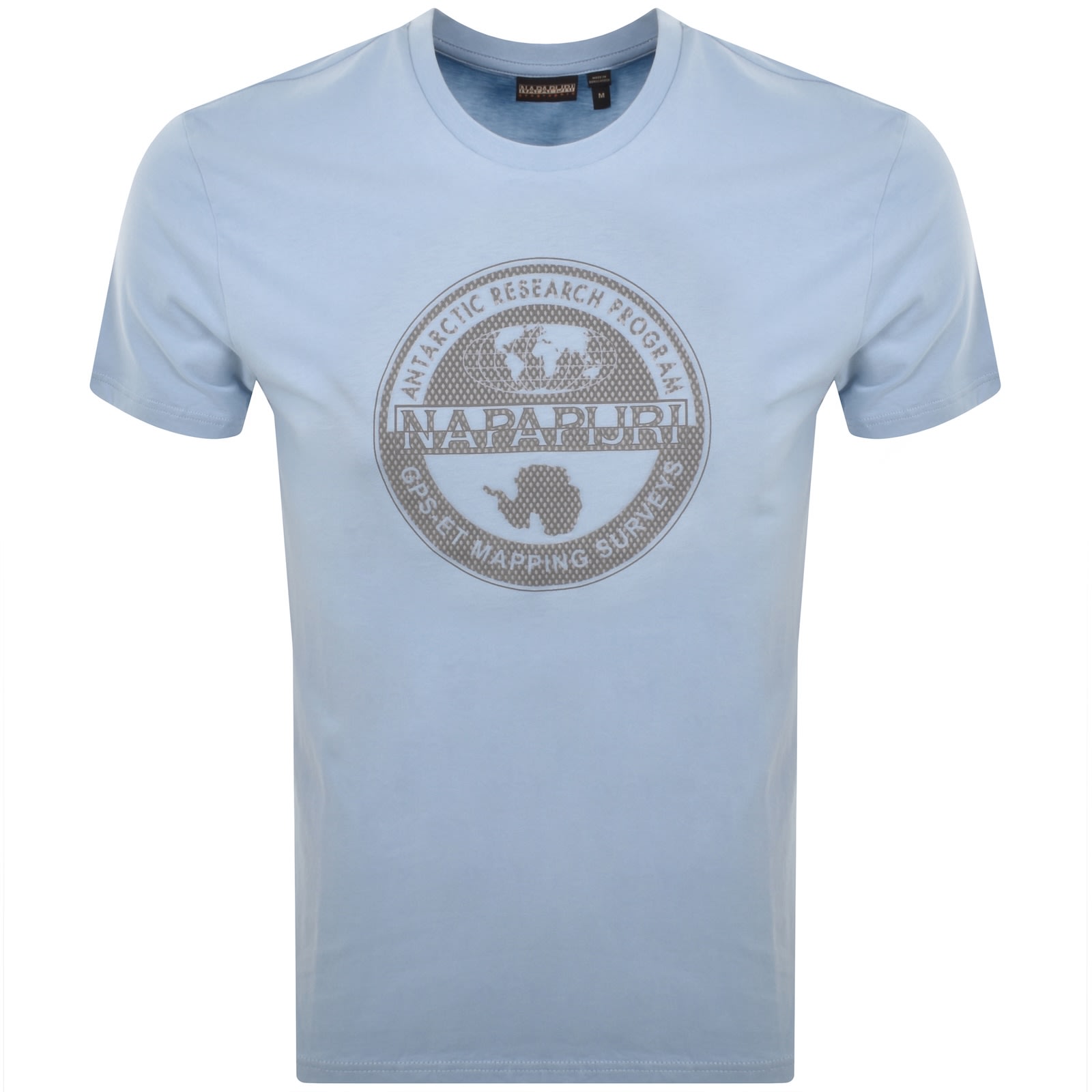 Napapijri S Bollo T Shirt Blue In Blue