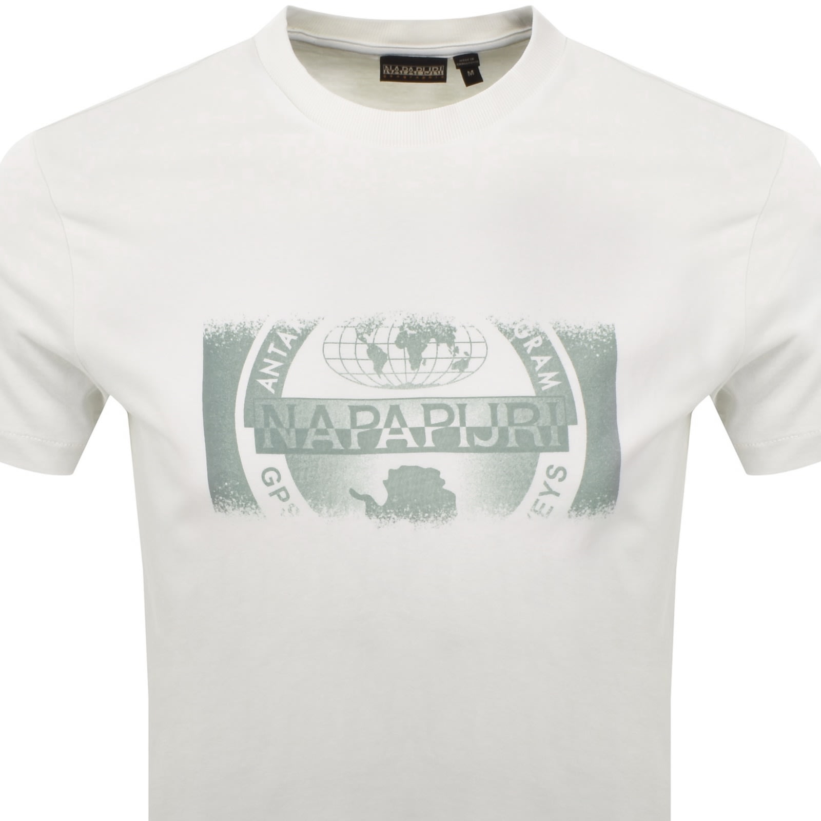 Napapijri Vanni Logo T Shirt White In White