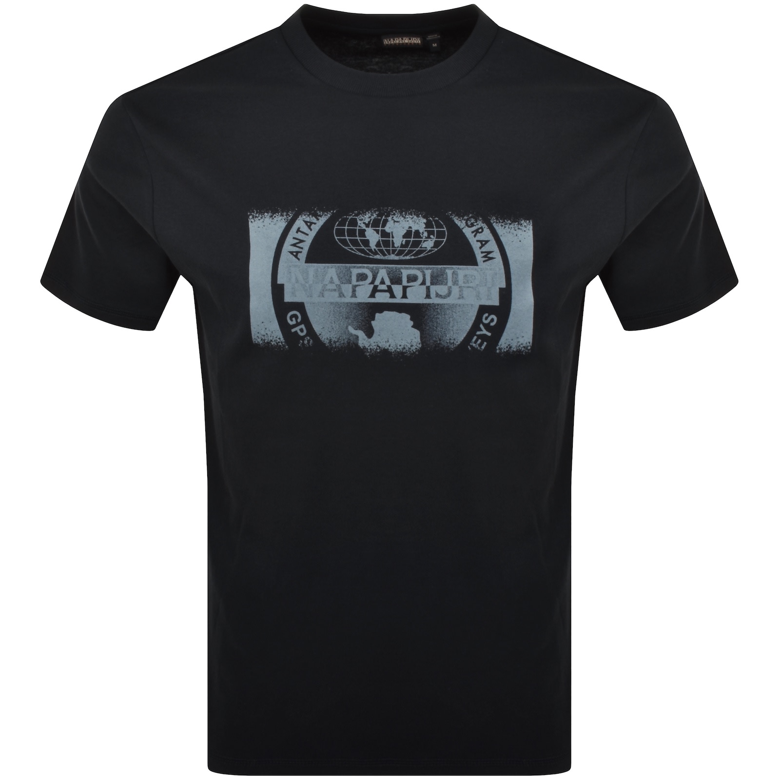 Napapijri Vanni Logo T Shirt Black In Black