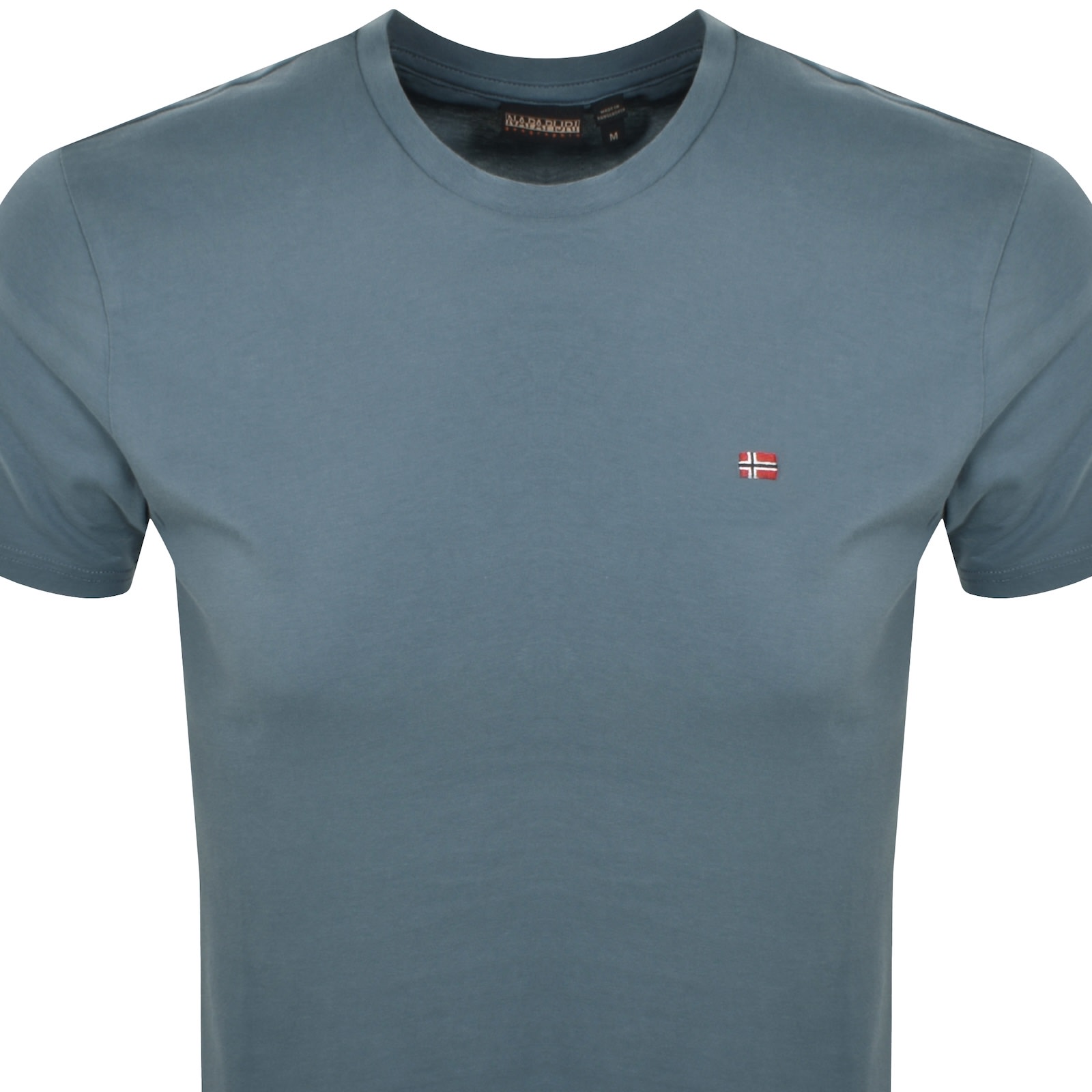 Napapijri Salis Sum Logo T Shirt Grey In Grey