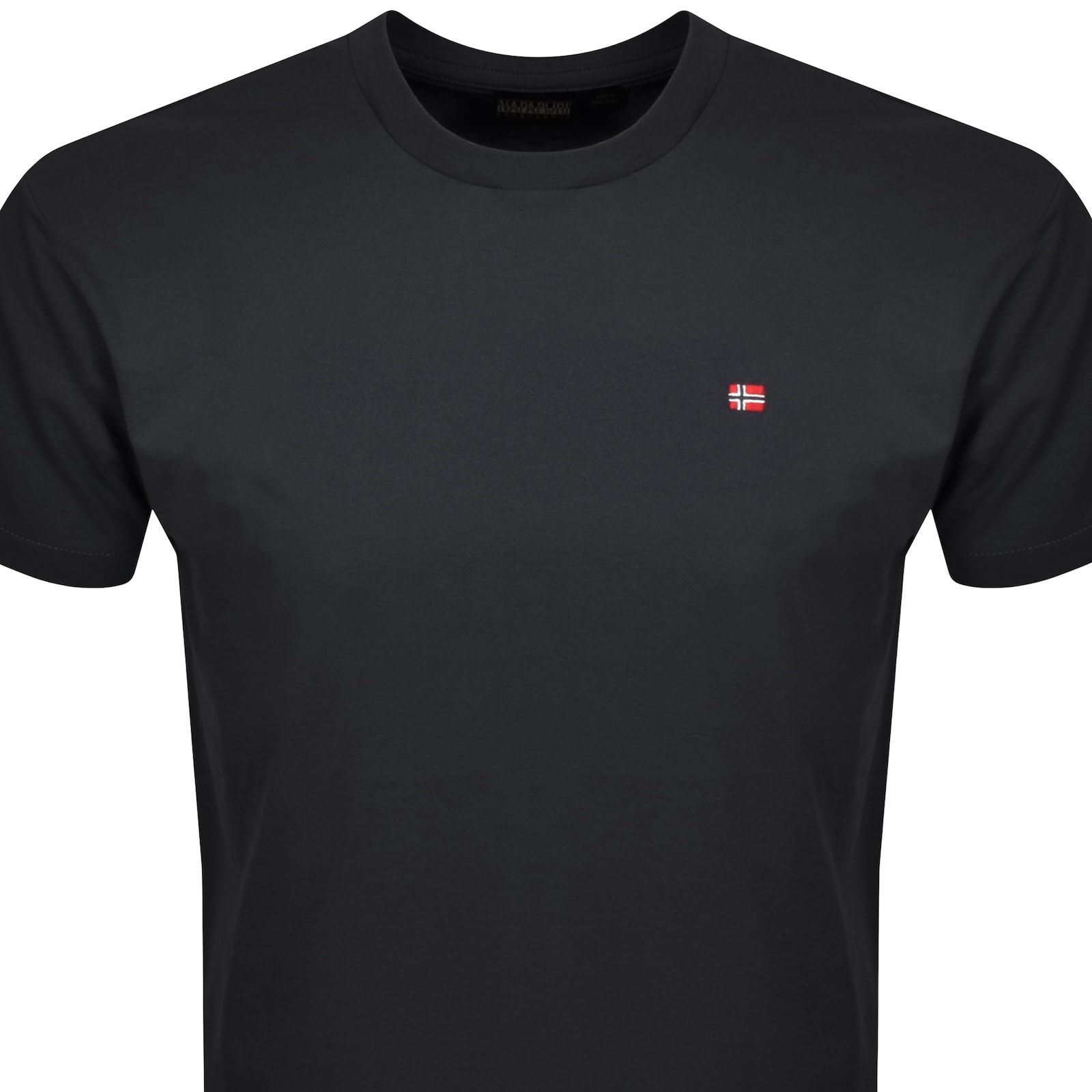 Napapijri Salis Ss Sum Stormy Weat G1y In Black