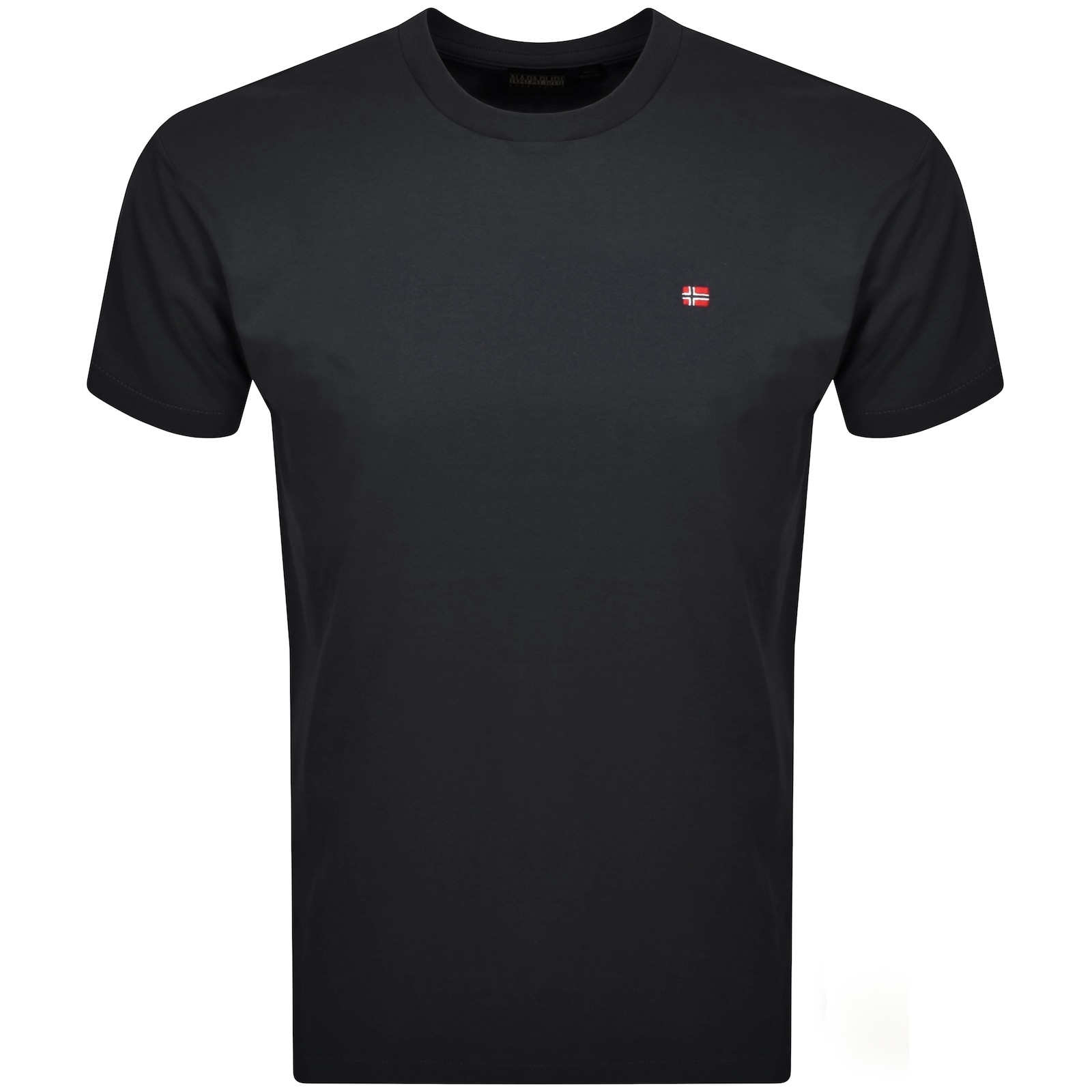 Napapijri Salis Ss Sum Stormy Weat G1y In Black