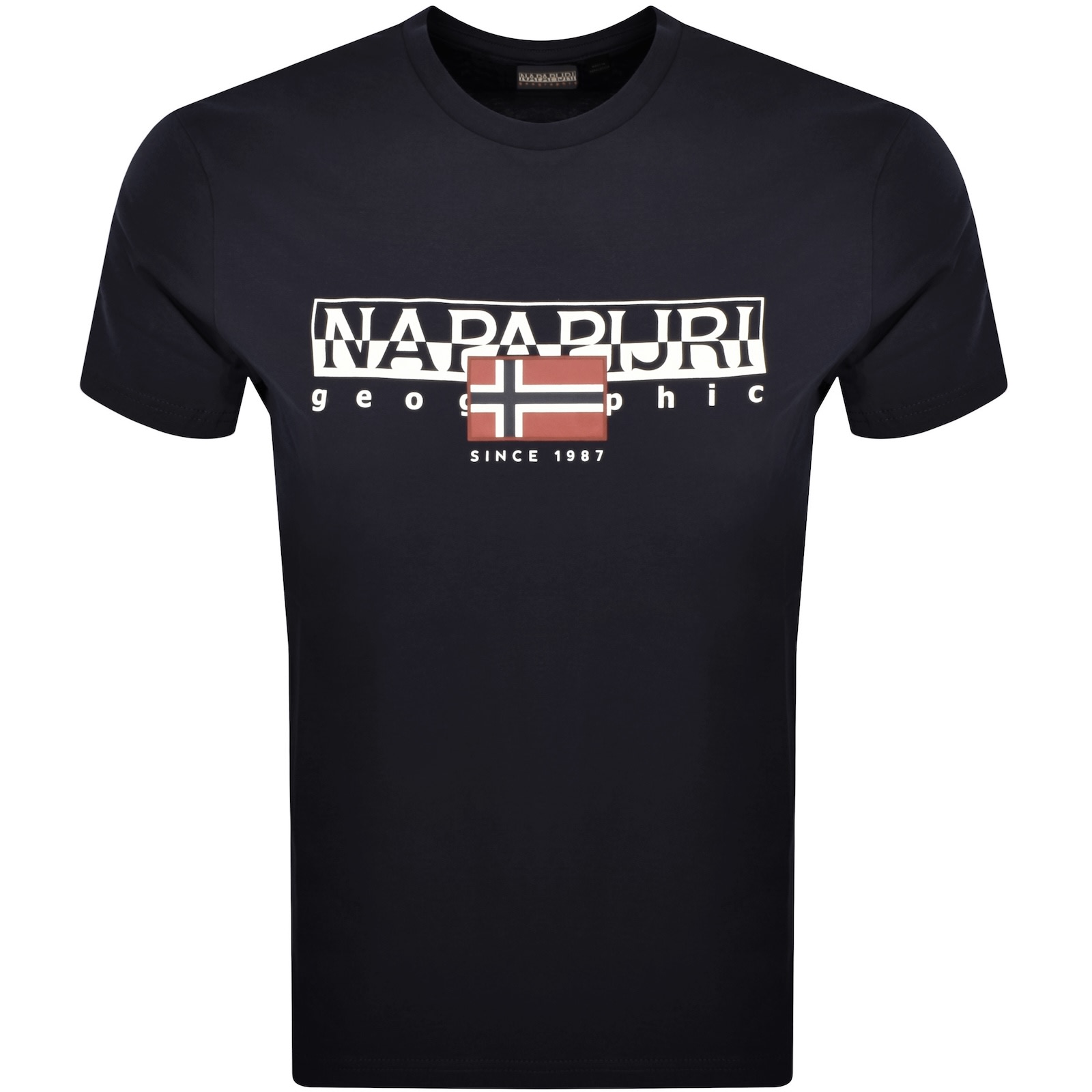 Napapijri S Aylmer T Shirt Navy In Blue