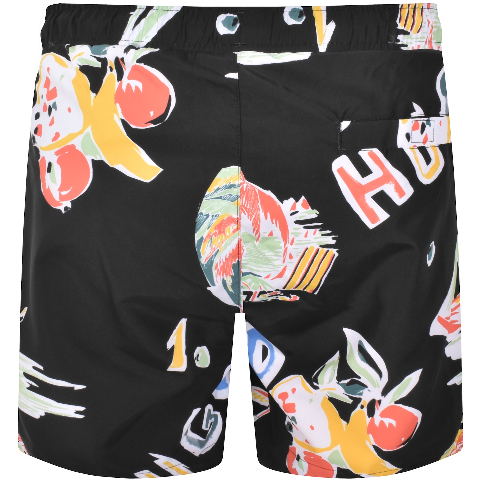 Hugo Boss Hugo Calala Swim Shorts Black In Black