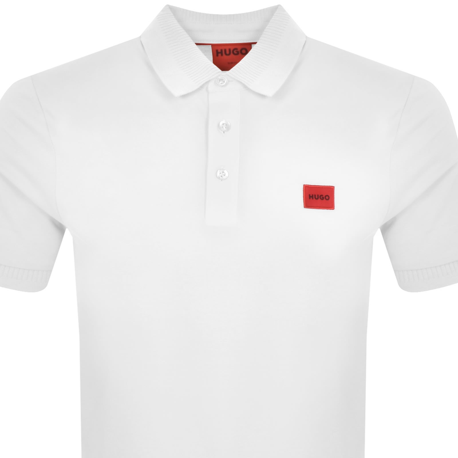 Shop Hugo Boss Hugo Dereso Polo T Shirt White