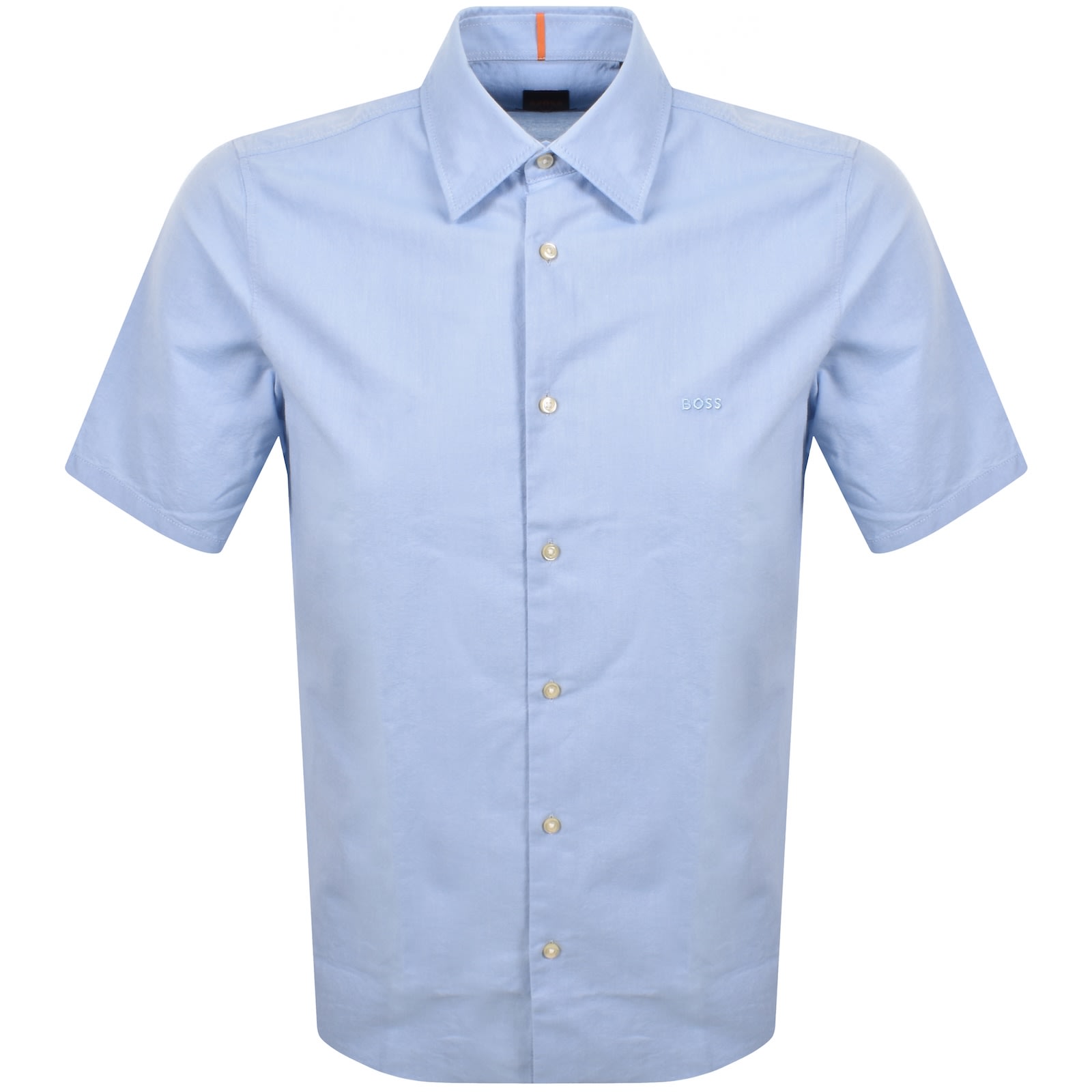Boss Casual Boss Rash 2 Short Sleeved Shirt Blue In Blue