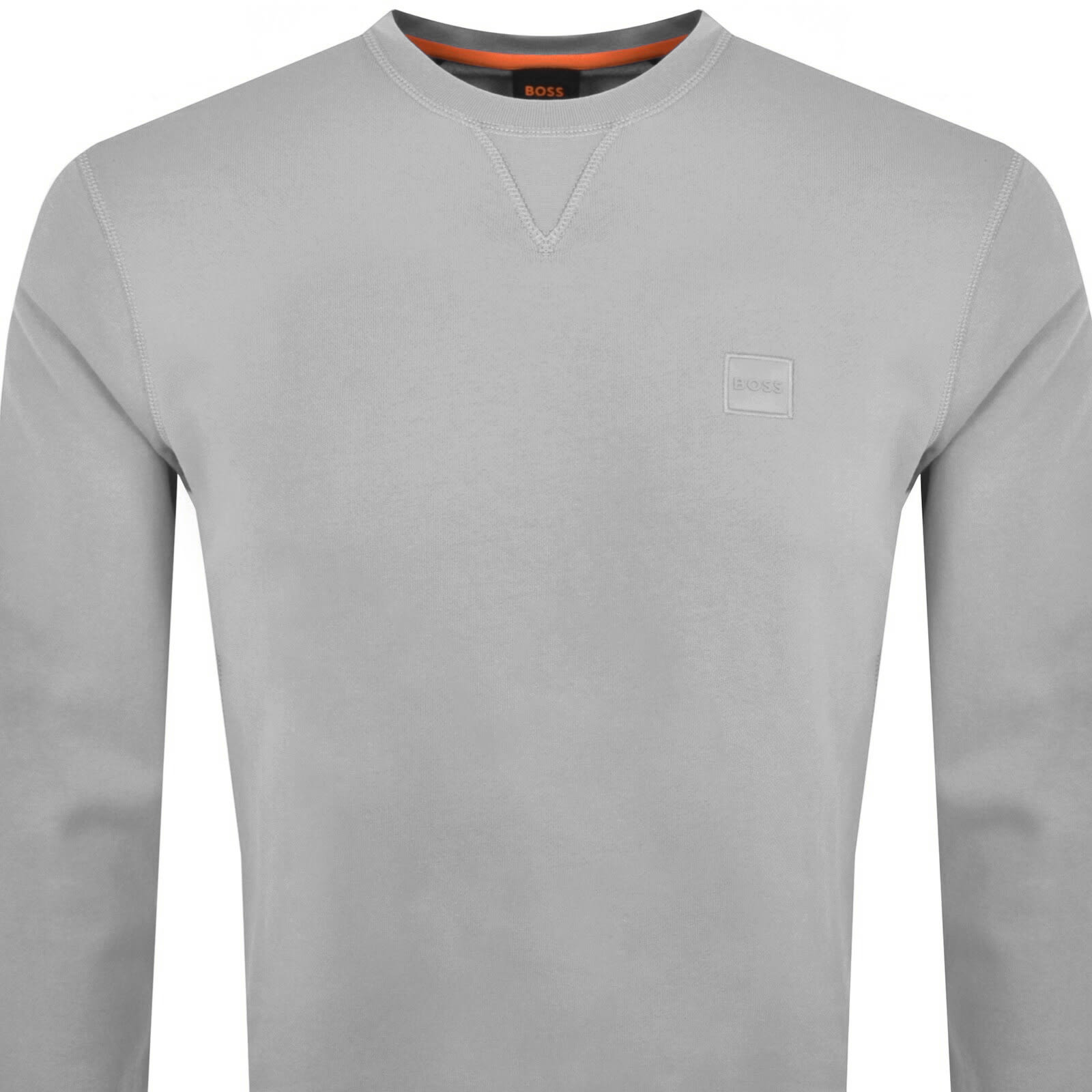 Boss Casual Boss Westart 1 Sweatshirt Grey In Grey