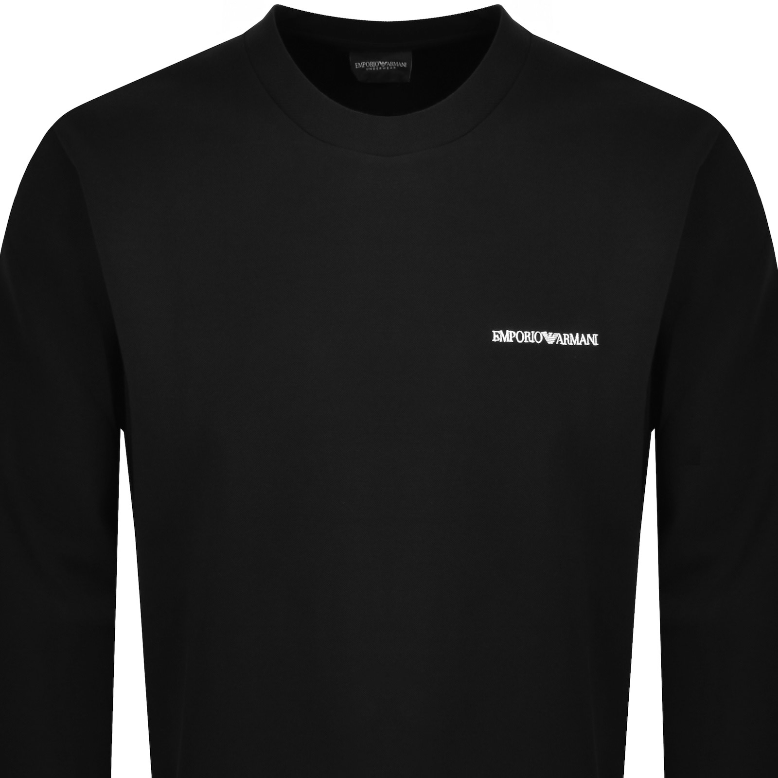Armani Collezioni Emporio Armani Loungewear Sweatshirt Black In Black