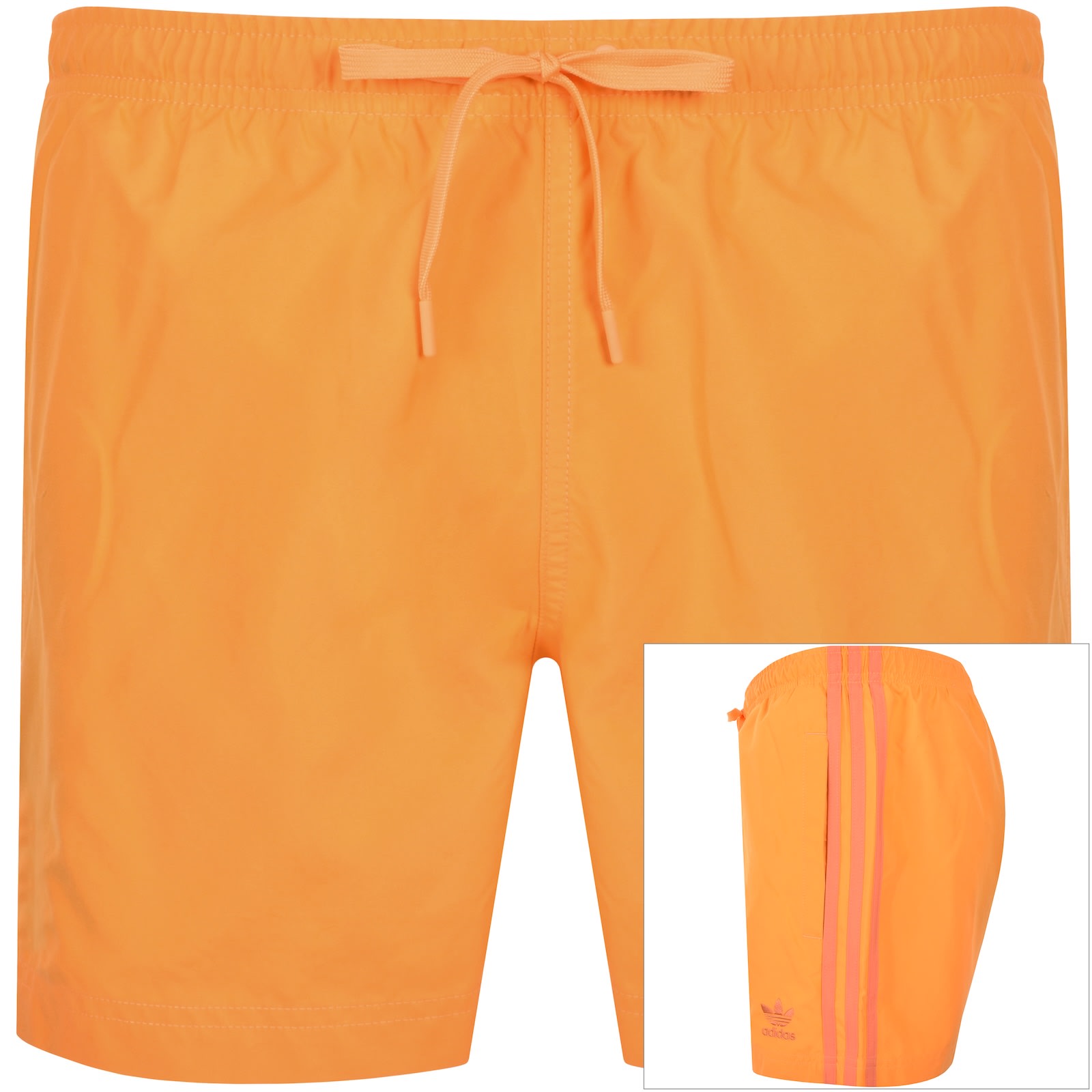 Adidas Originals Adic Swim Shorts Orange In Orange
