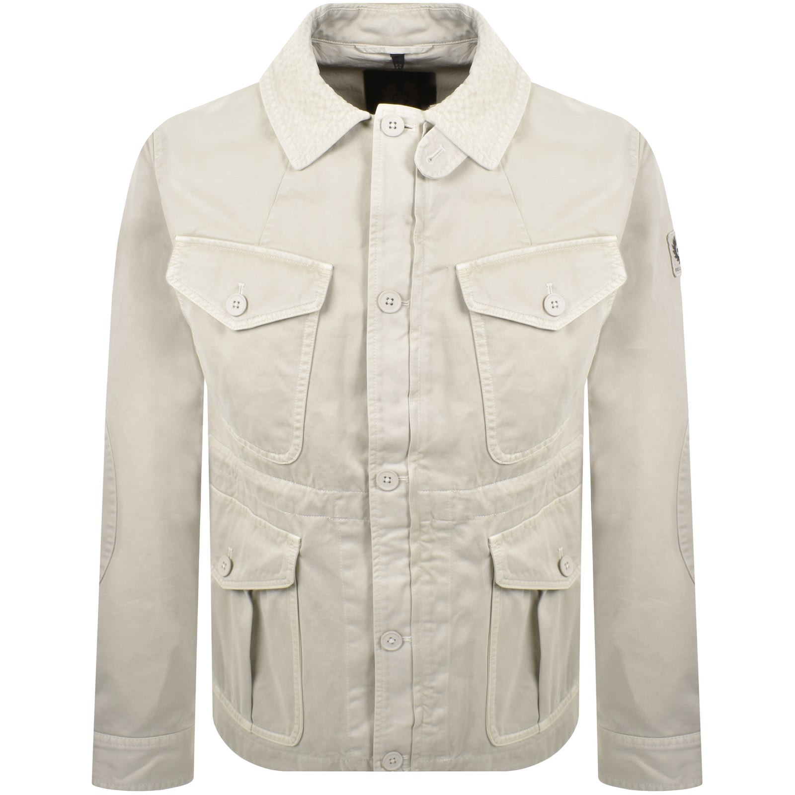 Belstaff Cs60 Field Jacket Stone Beige In Beige