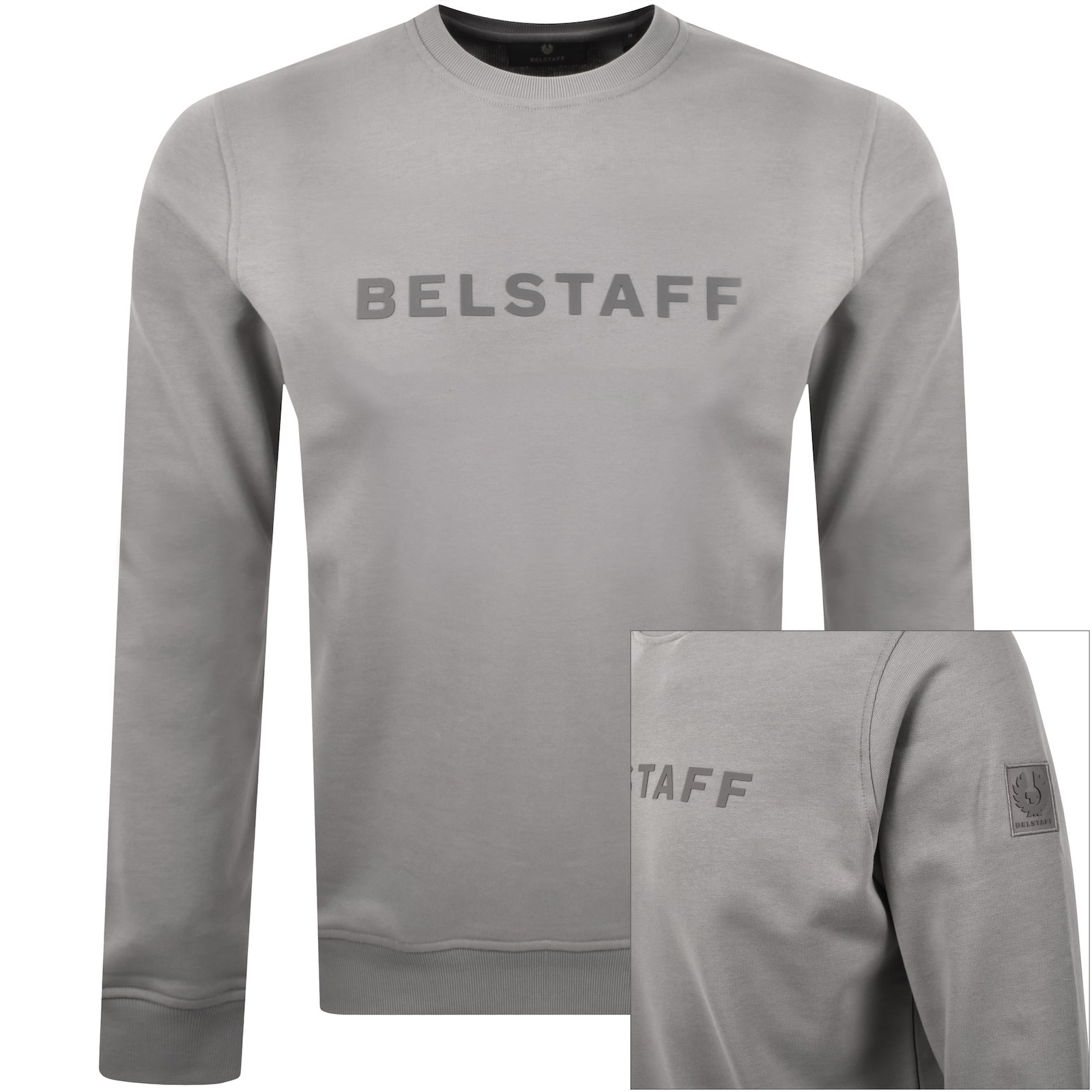 Belstaff Signature Sweatshirt Pumice Grey In Grey