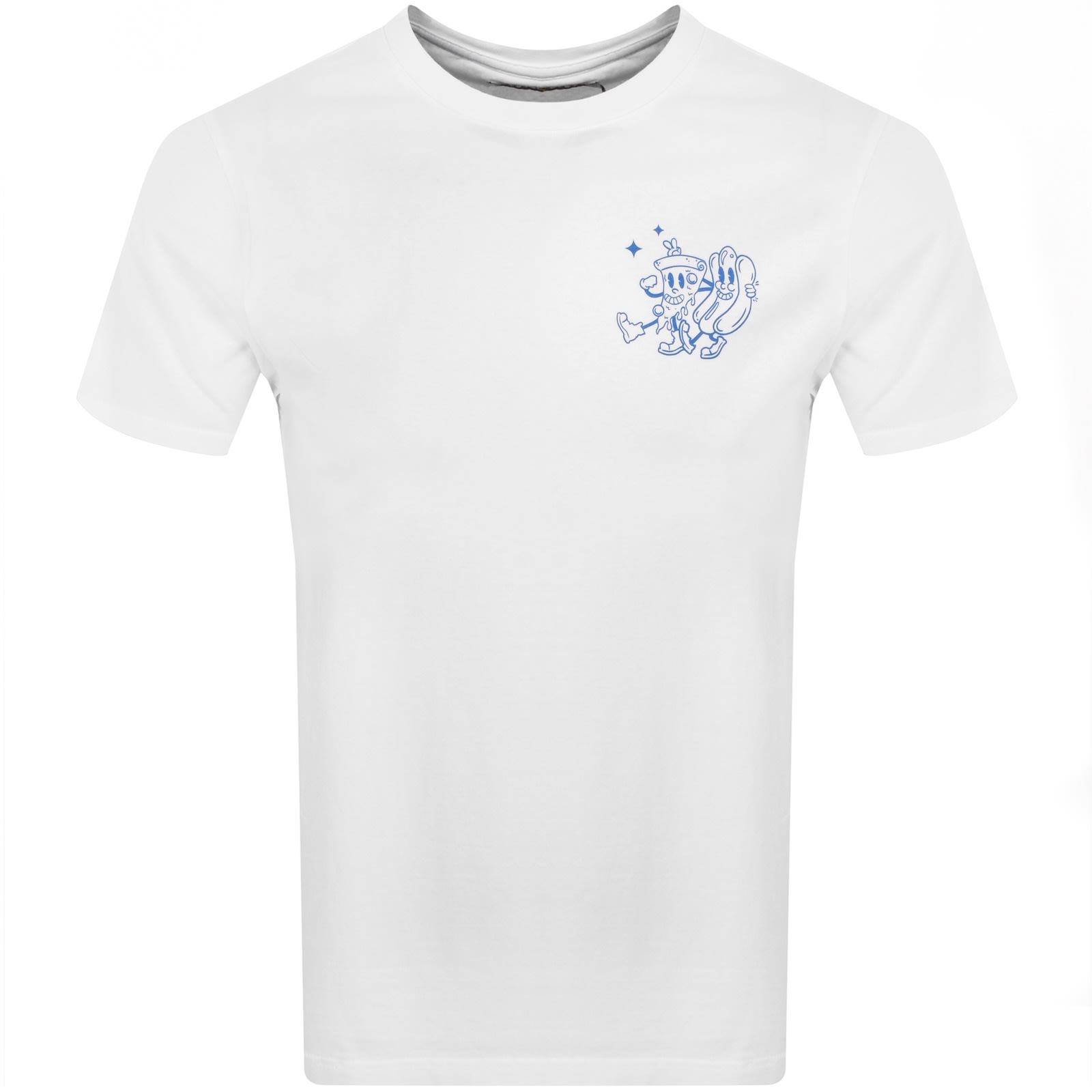 Farah Vintage Farah Limscott Graphic T Shirt White In White