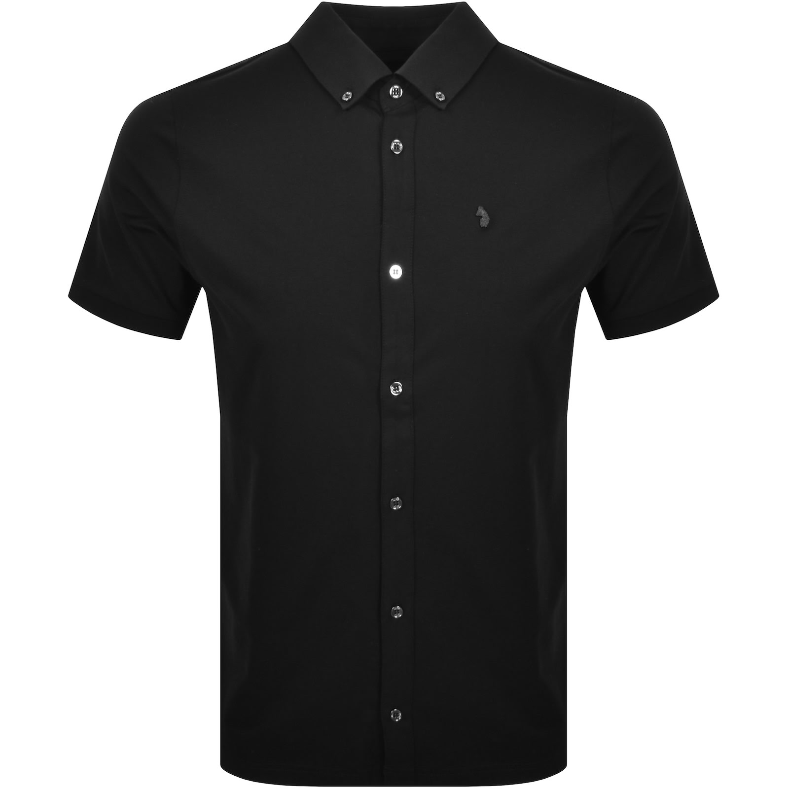 Luke 1977 Neville Button Up Shirt Black In Black