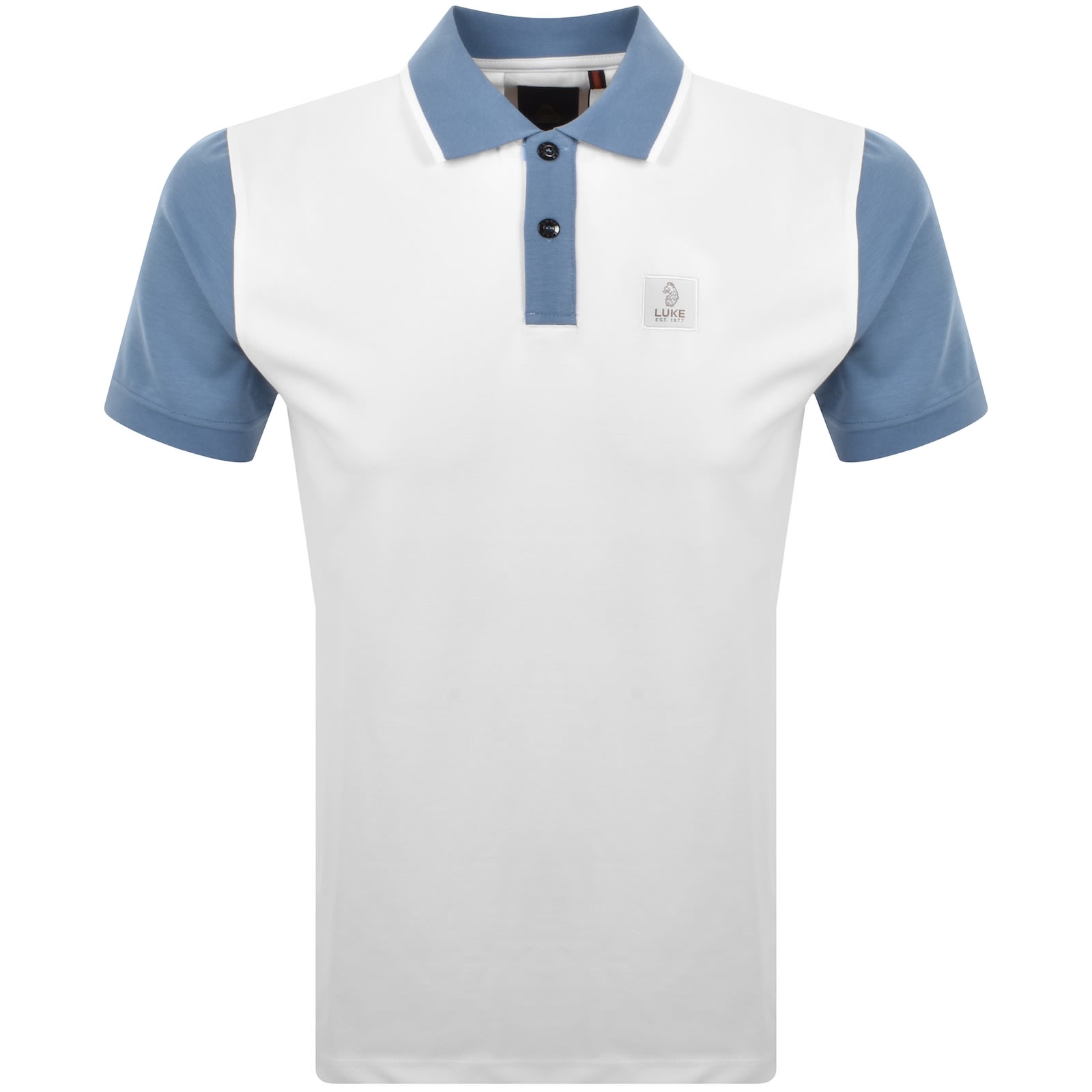 Luke 1977 Saddleworth Polo T Shirt White In White
