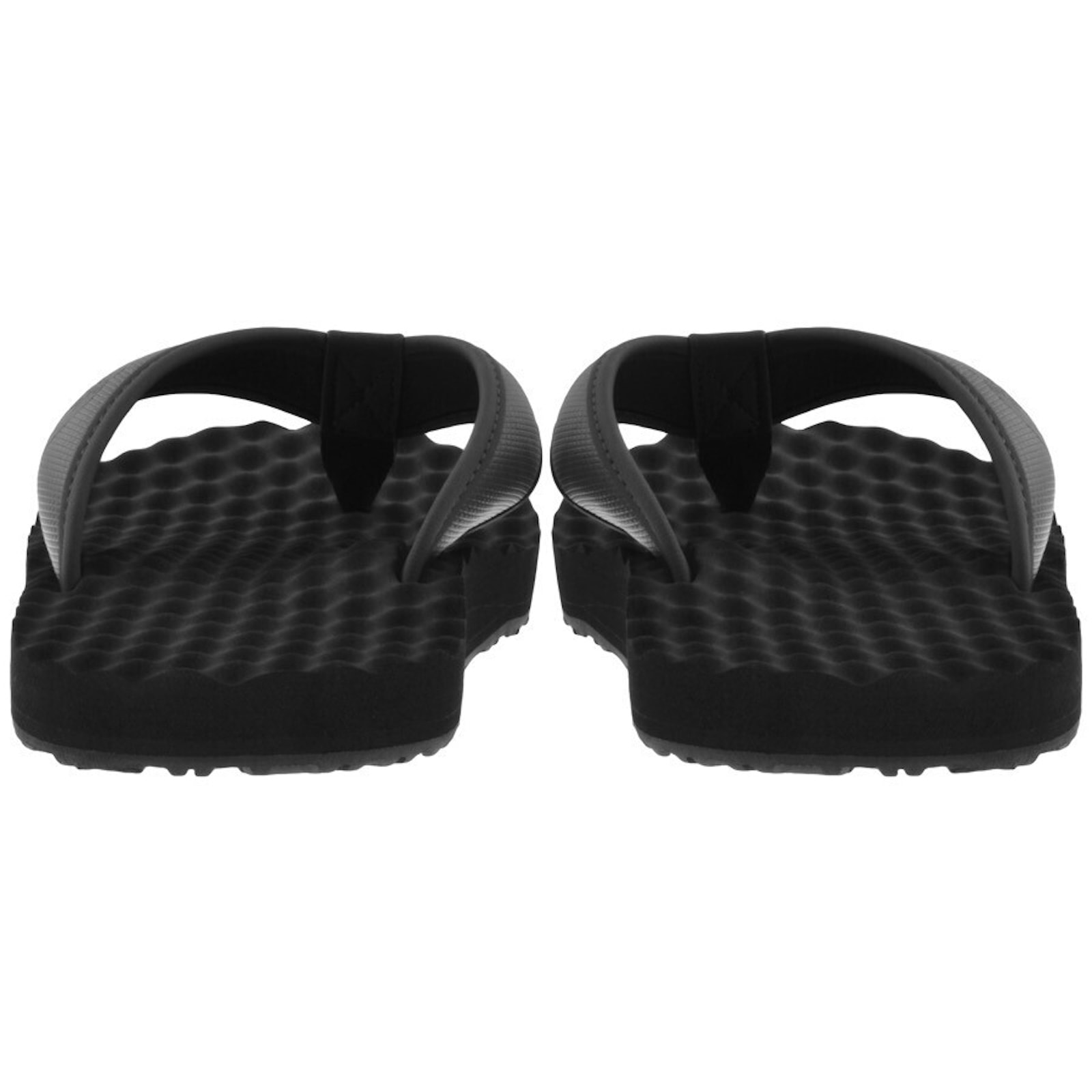 The North Face Base Camp Flip Flops Black In Black