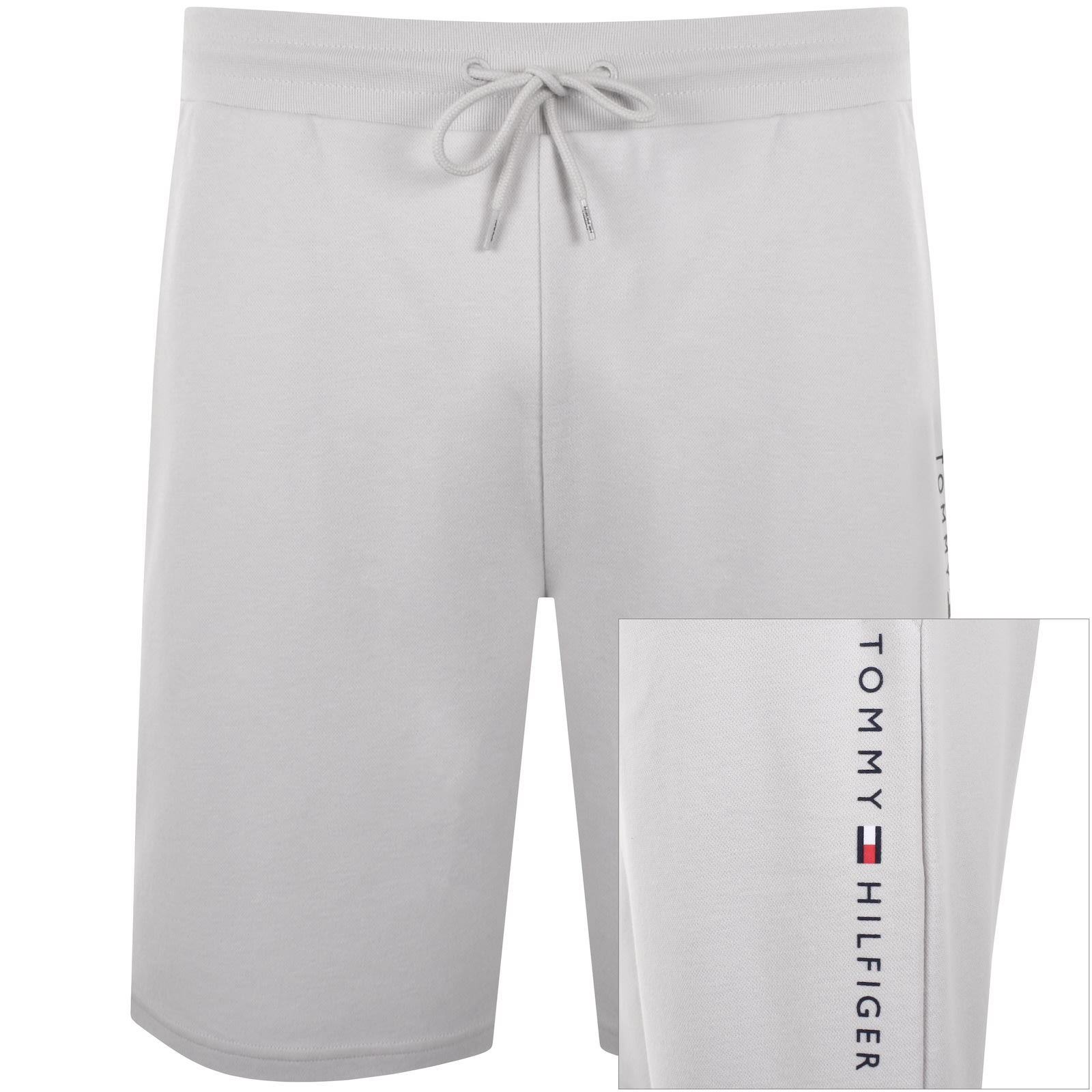 Tommy Hilfiger Lounge Jersey Shorts Grey In Grey