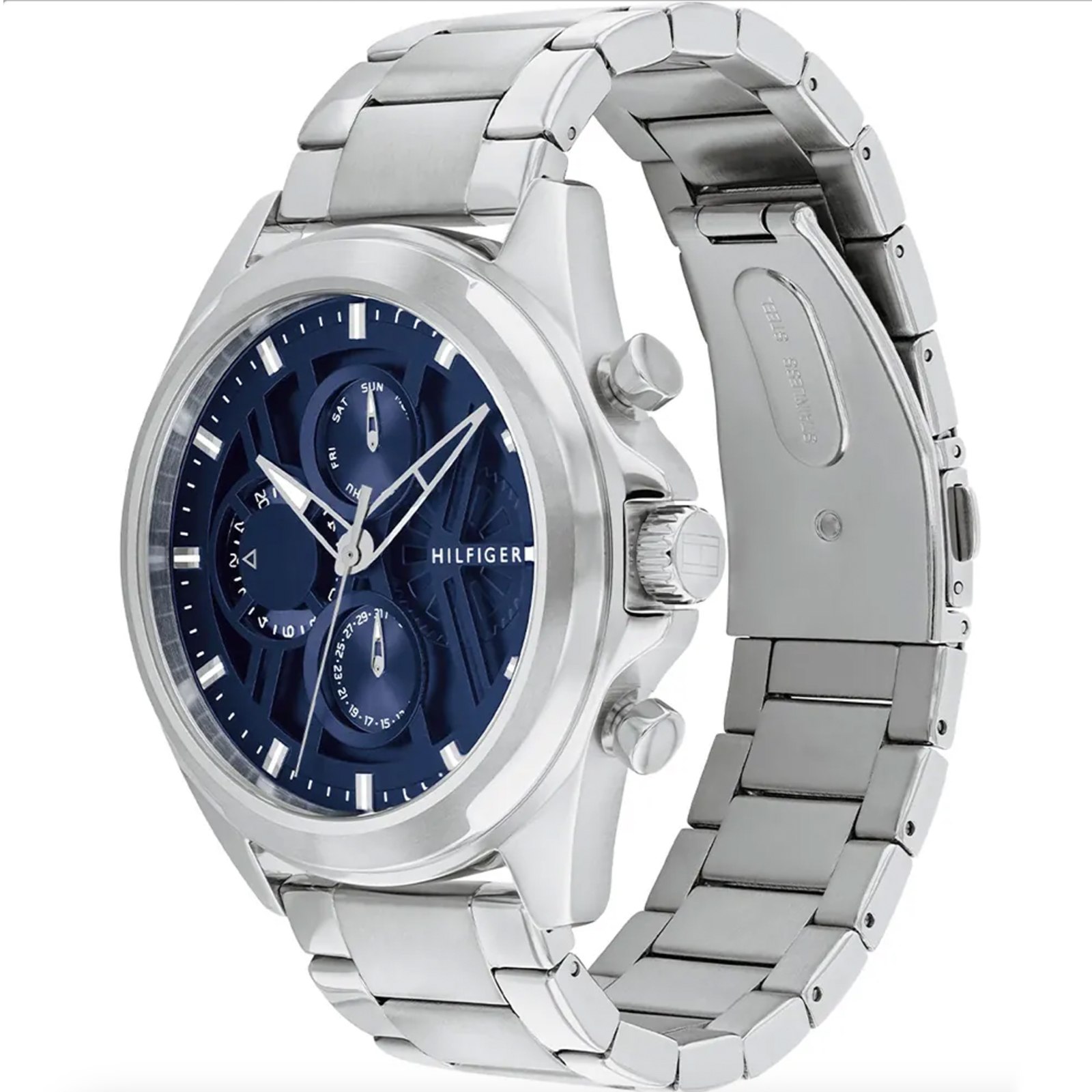 Tommy Hilfiger Watch Silver In Silver