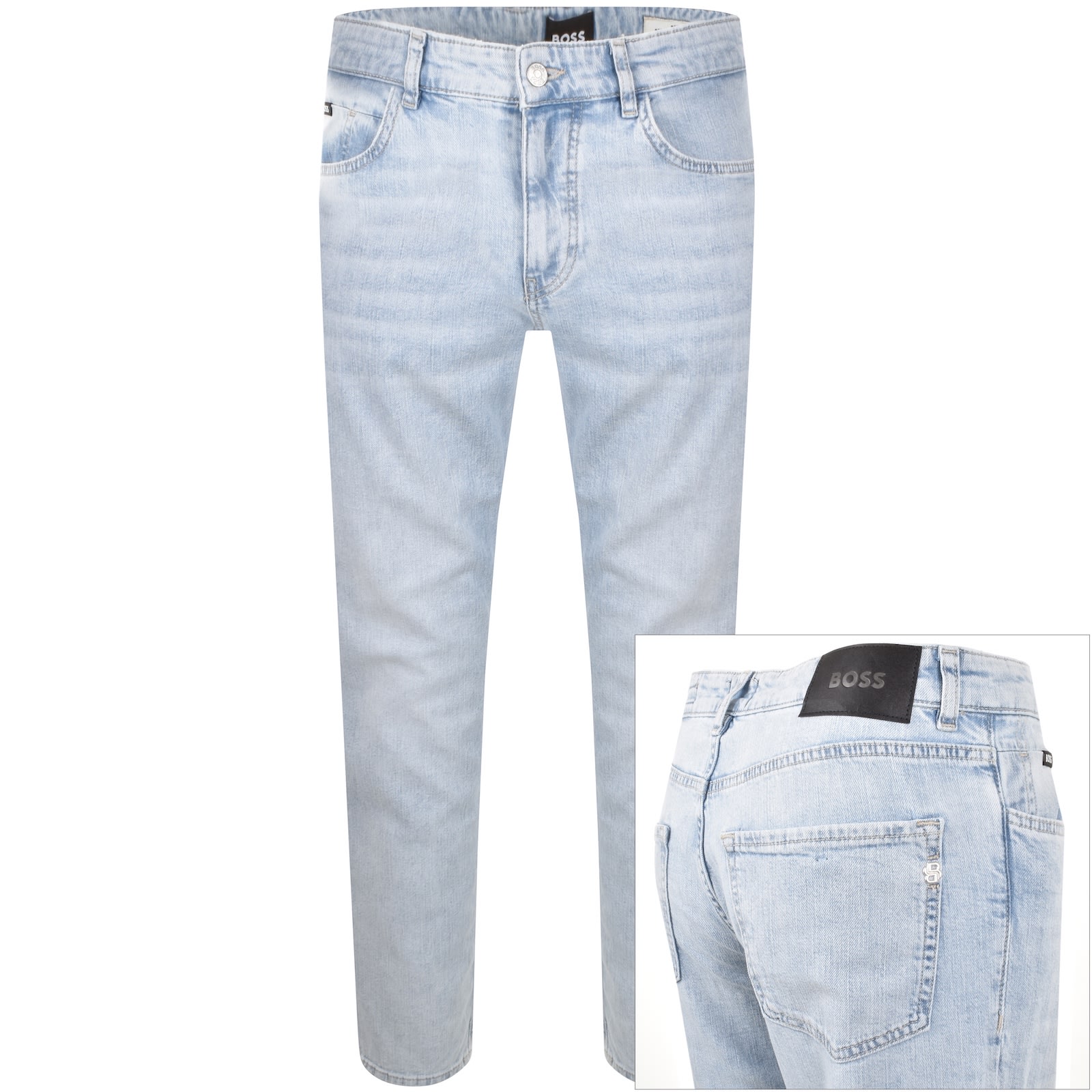 Hugo Boss Boss Re Maine Regular Fit Jeans Blue In Blue