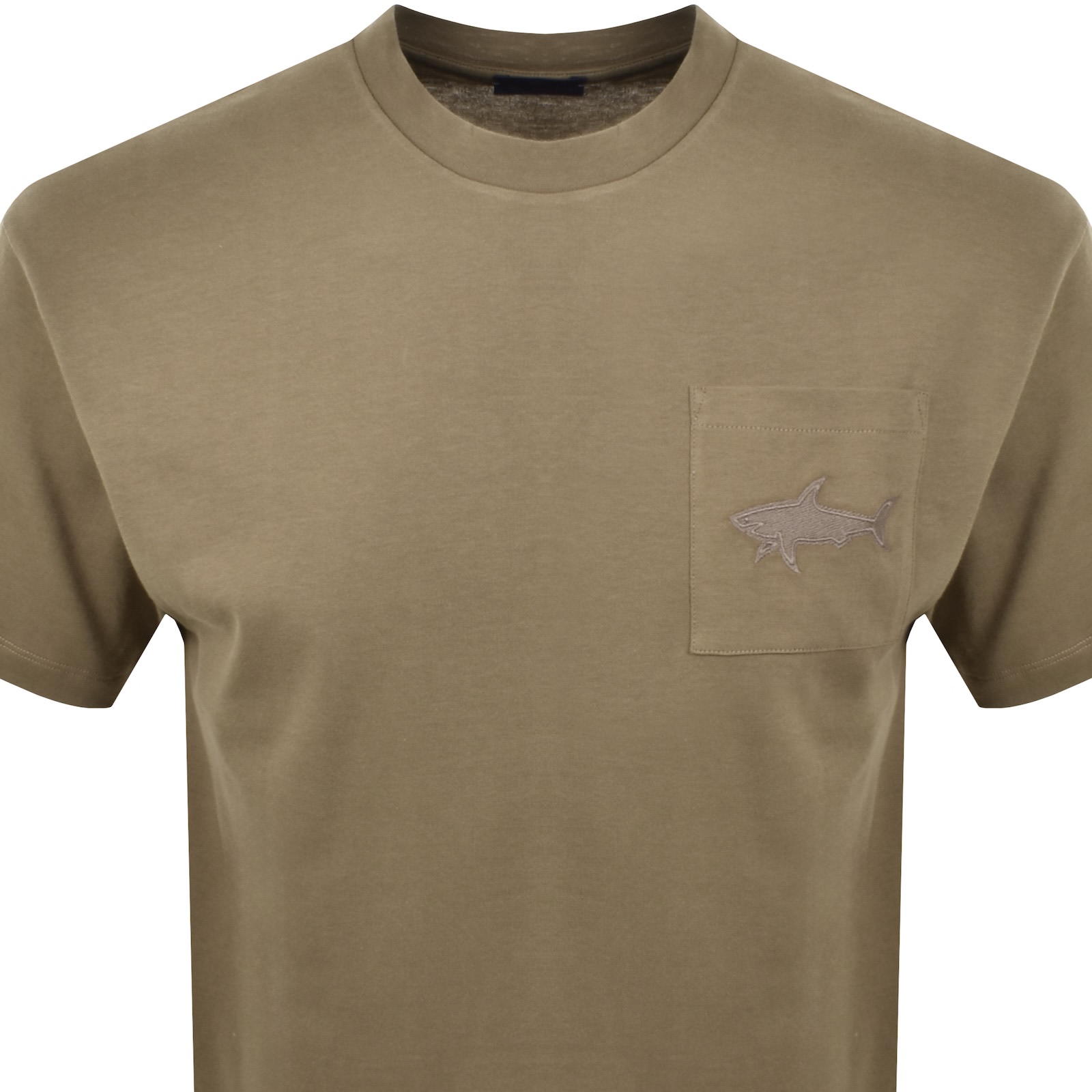 Paul & Shark Paul And Shark Logo T Shirt Brown In Brown