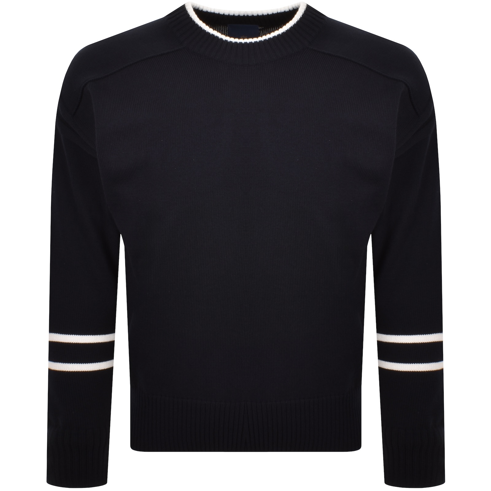 PAUL & SHARK PAUL AND SHARK TAG KNIT JUMPER NAVY