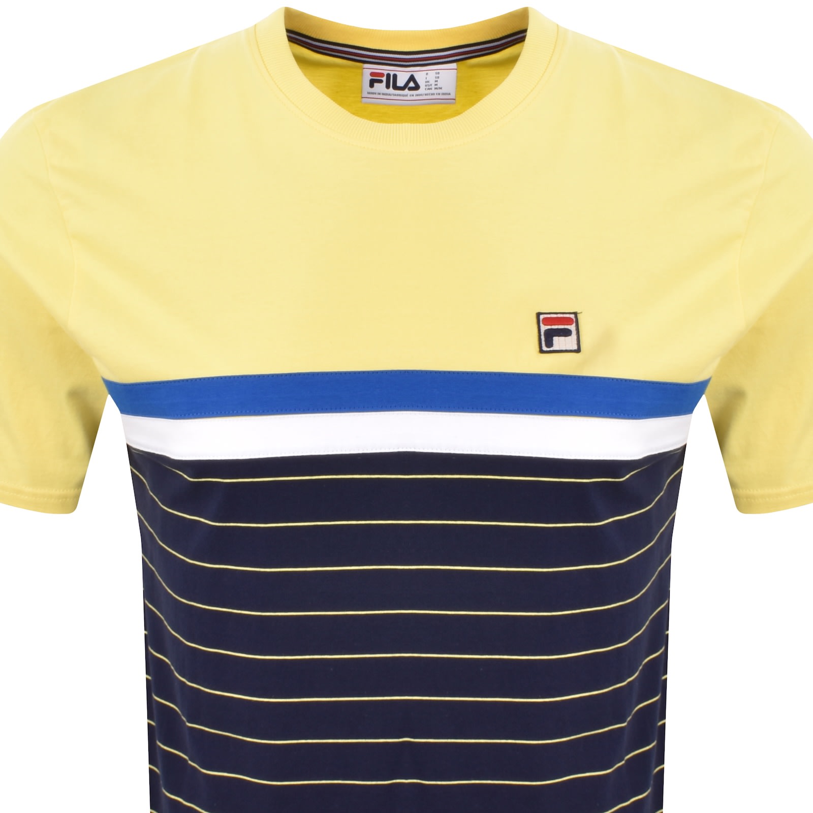 FILA VINTAGE FILA VINTAGE COMBER 2 T SHIRT YELLOW