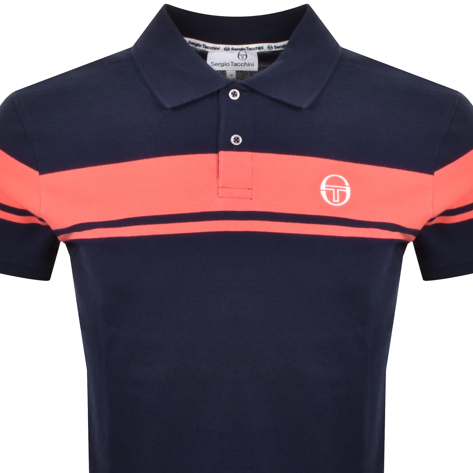 Sergio Tacchini Young Line Polo T Shirt Navy In Navy