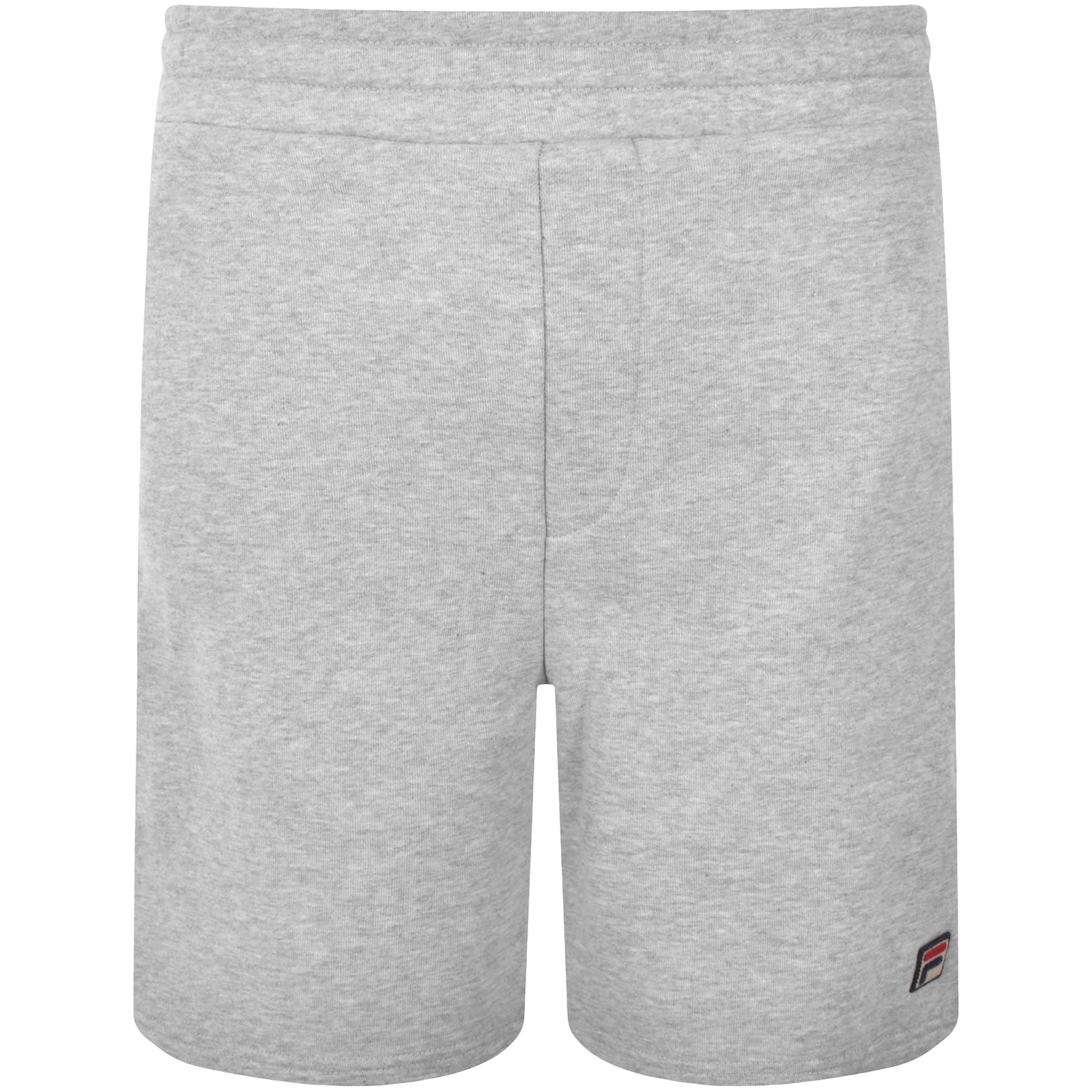 Shop Fila Vintage Vico Fleece Shorts Grey