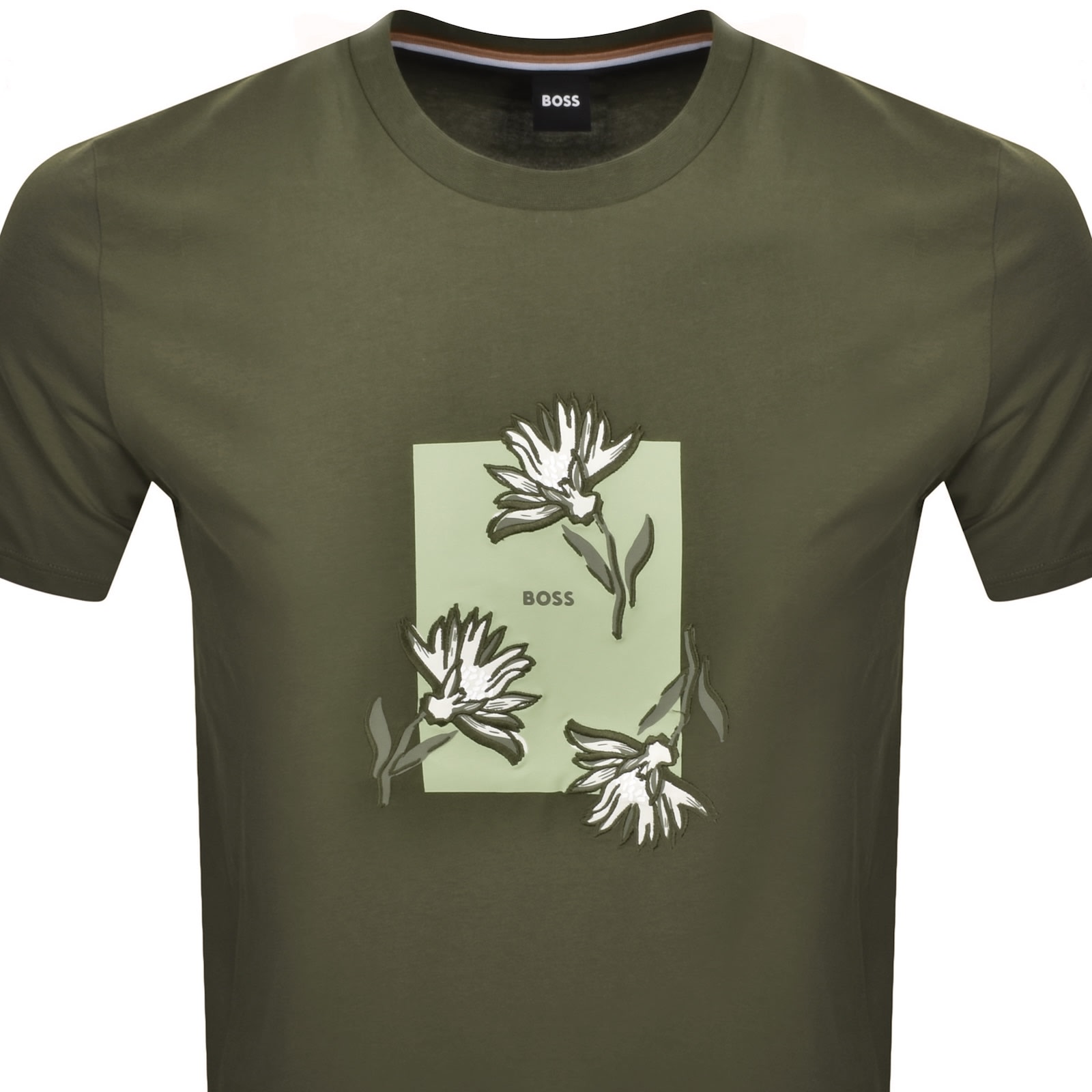 Shop Hugo Boss Boss C Thompson 13 T Shirt Green