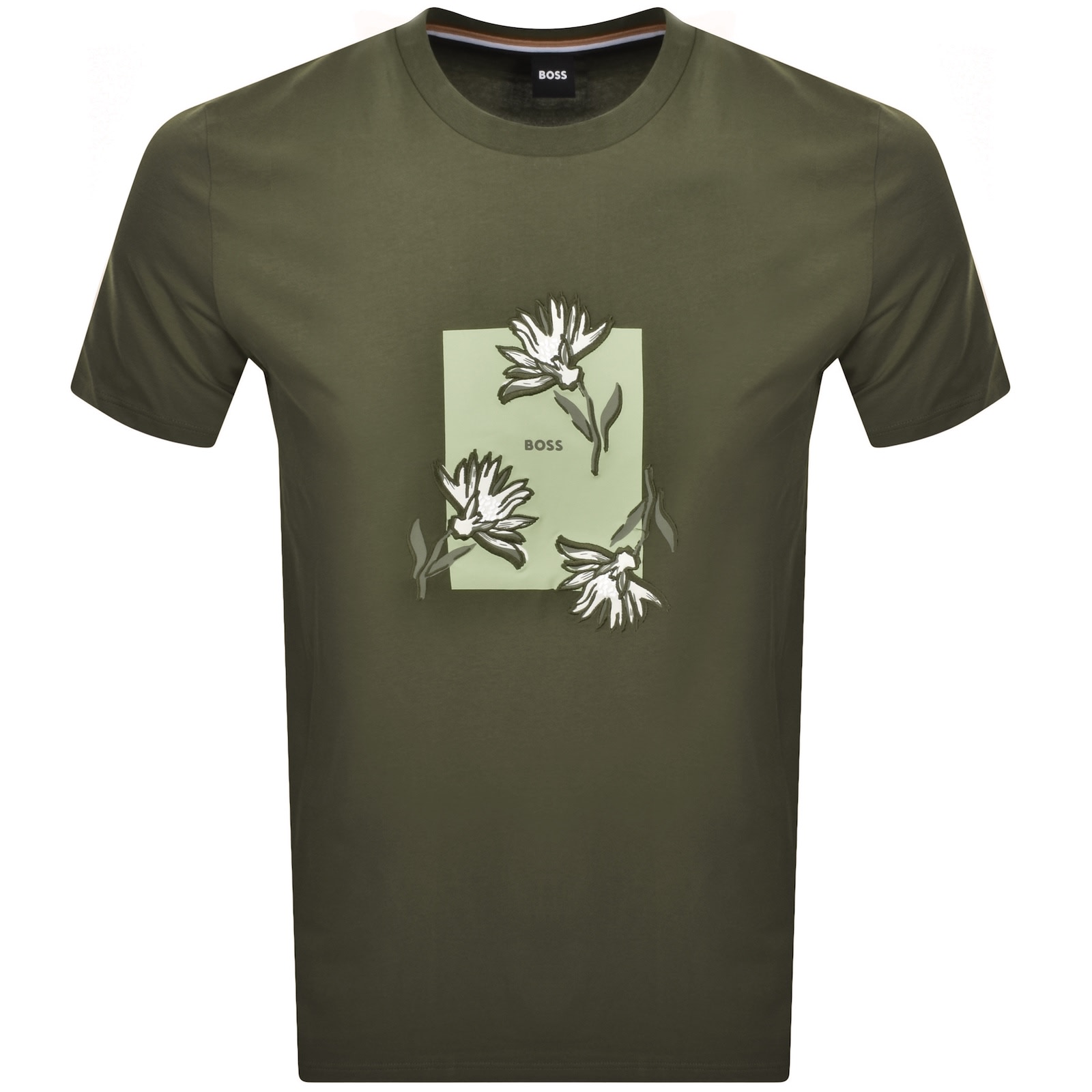 Shop Hugo Boss Boss C Thompson 13 T Shirt Green
