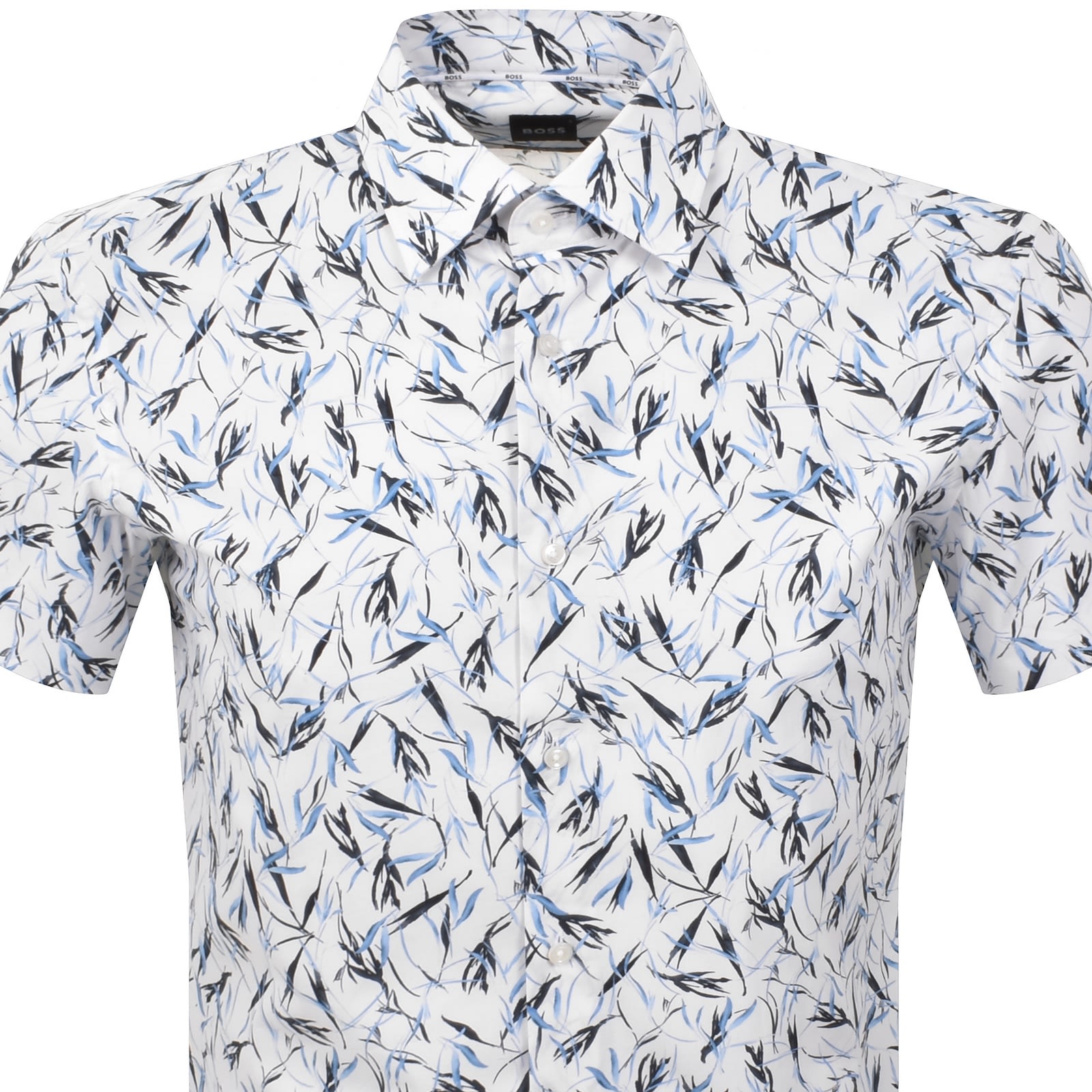 Shop Hugo Boss Boss H Joe Kent Shirt White