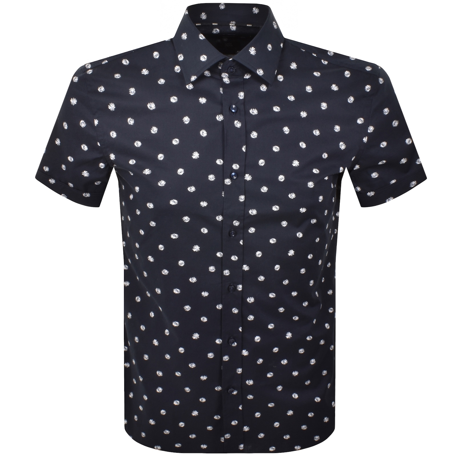Hugo Boss Boss H Hank Kent Shirt Navy In Black