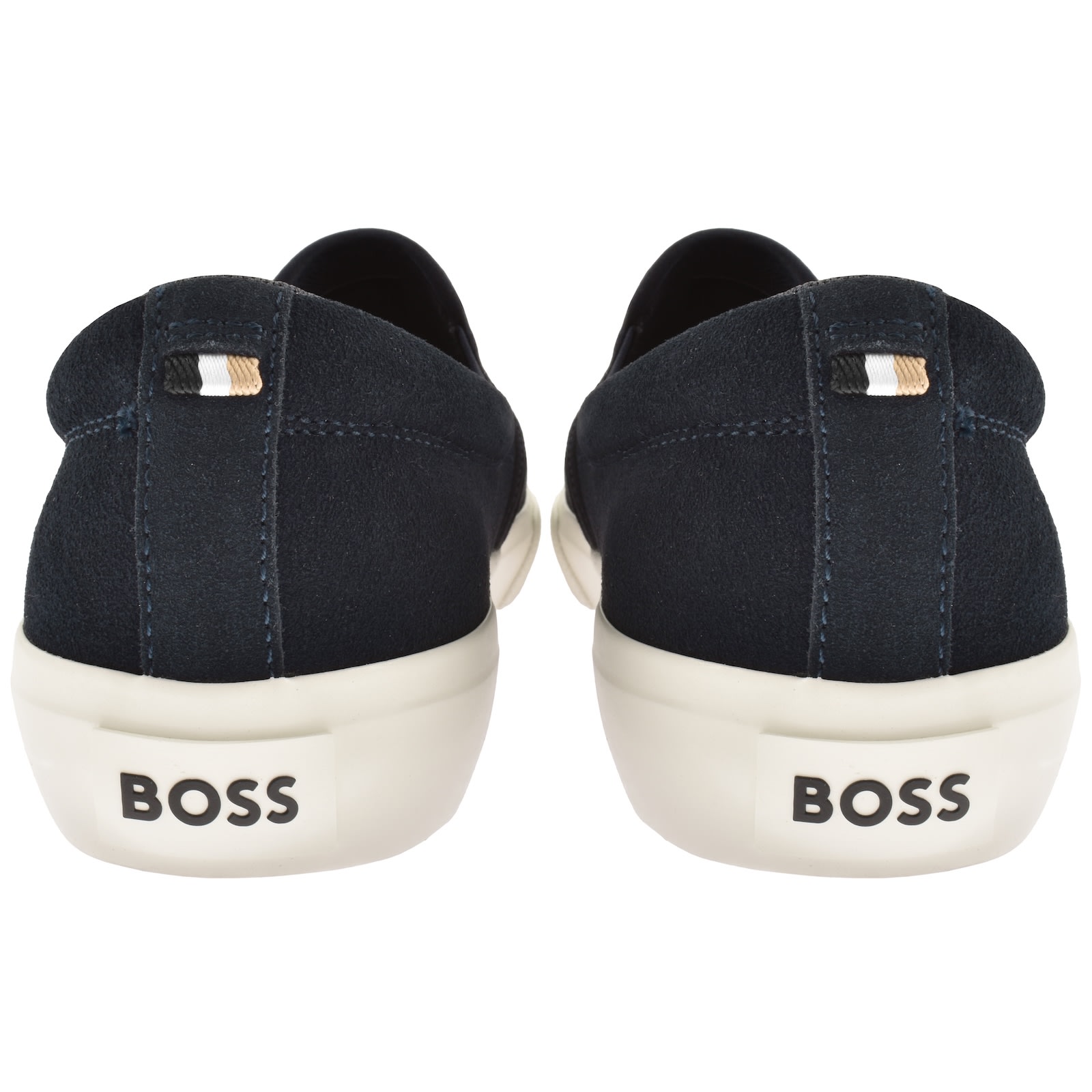 Hugo Boss Boss Aiden Slip On Shoes Blue In Blue