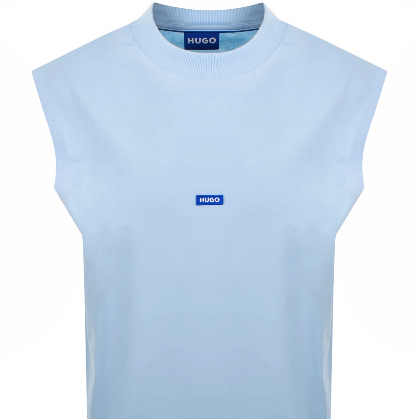 Hugo Blue Navertz Vest Blue In Blue