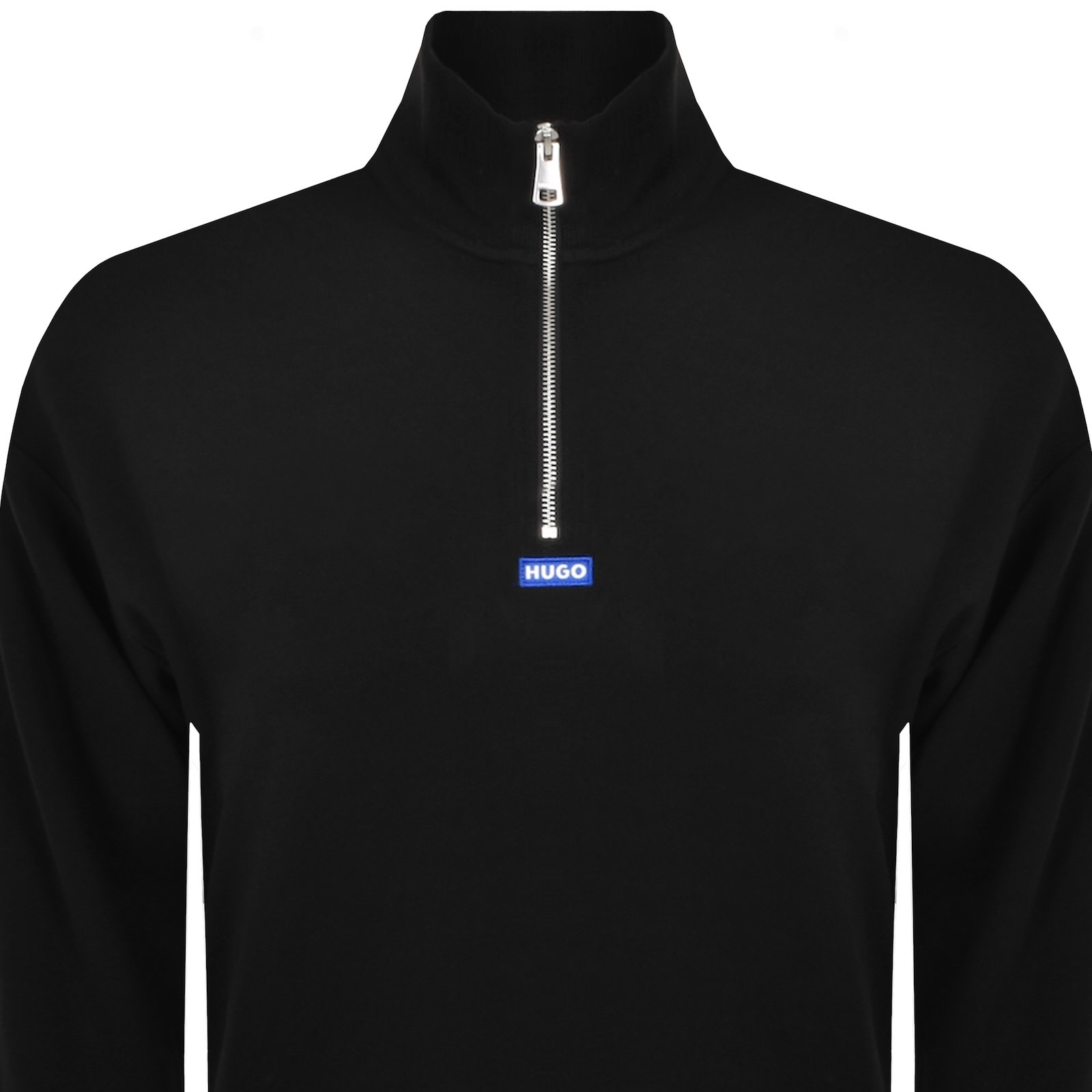 Hugo Blue Neeler Sweatshirt Black In Black