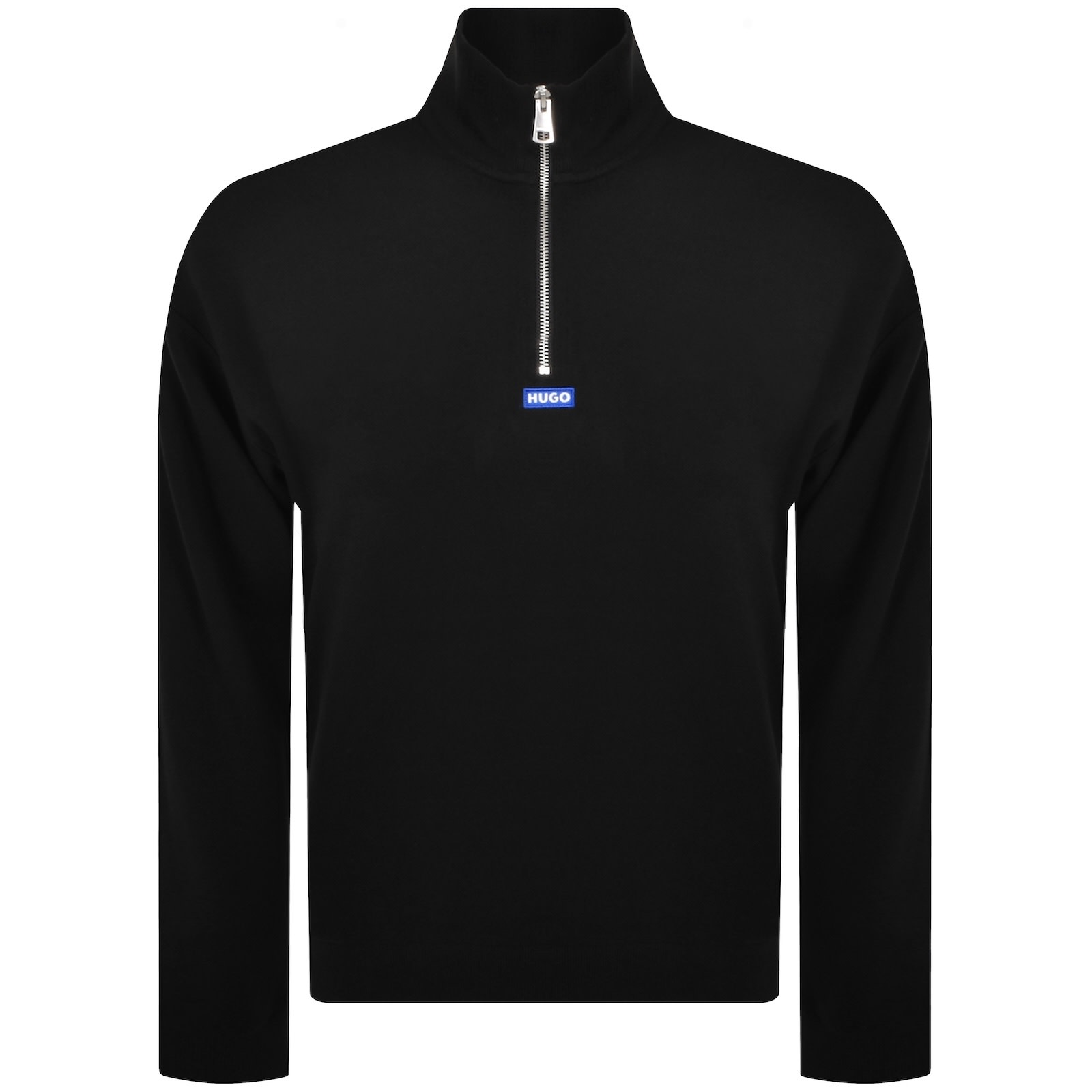 Hugo Blue Neeler Sweatshirt Black In Black