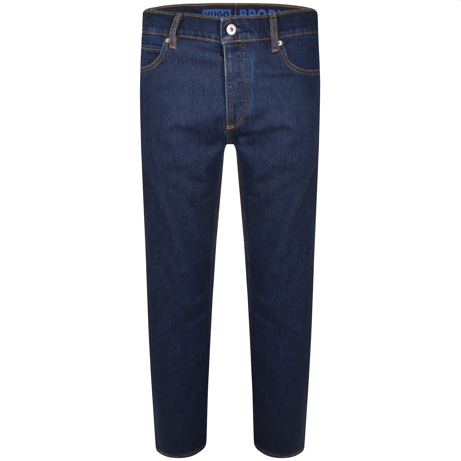 Hugo Blue Brody Jeans Dark Wash Blue In Navy
