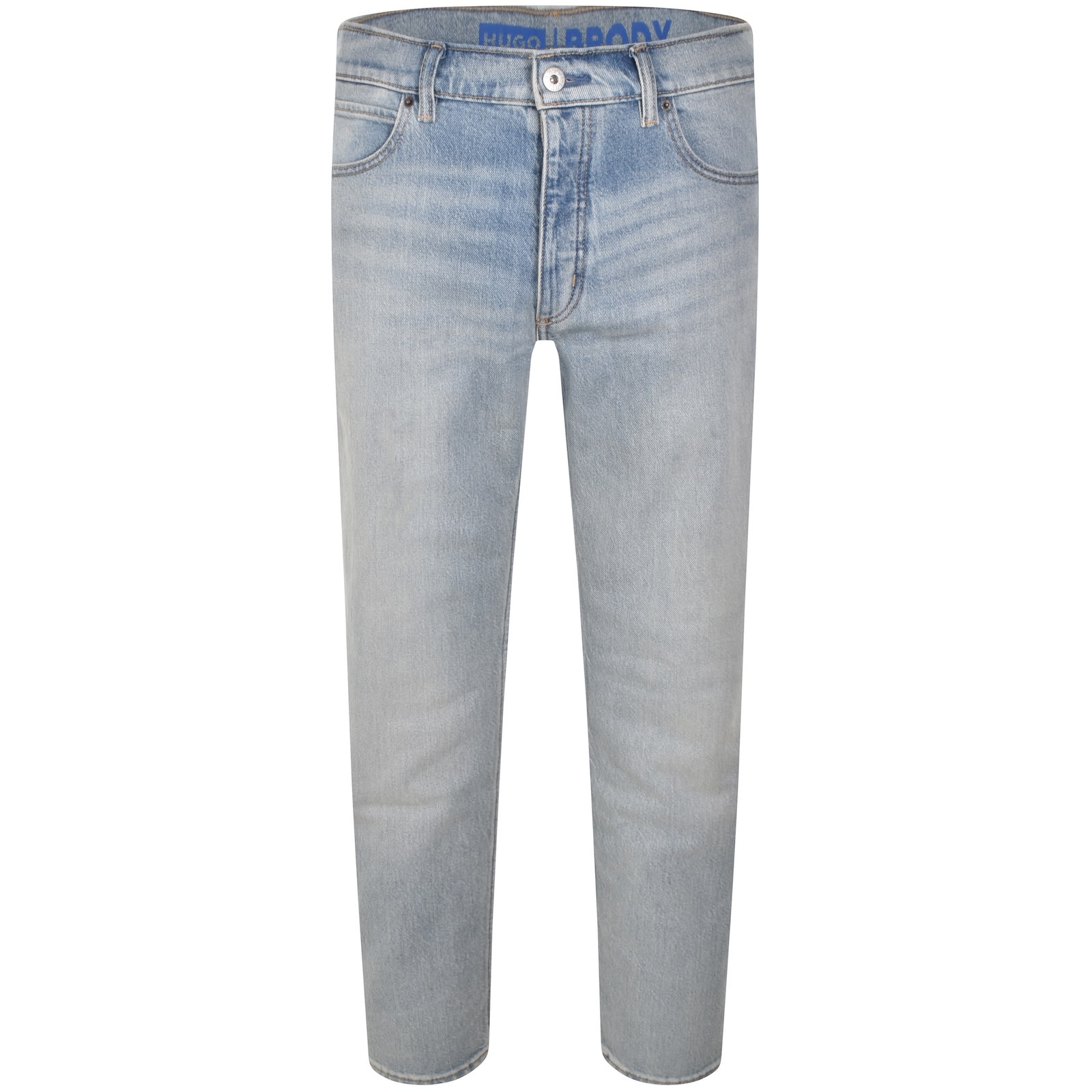 Hugo Blue Brody Jeans Light Wash Blue In Blue