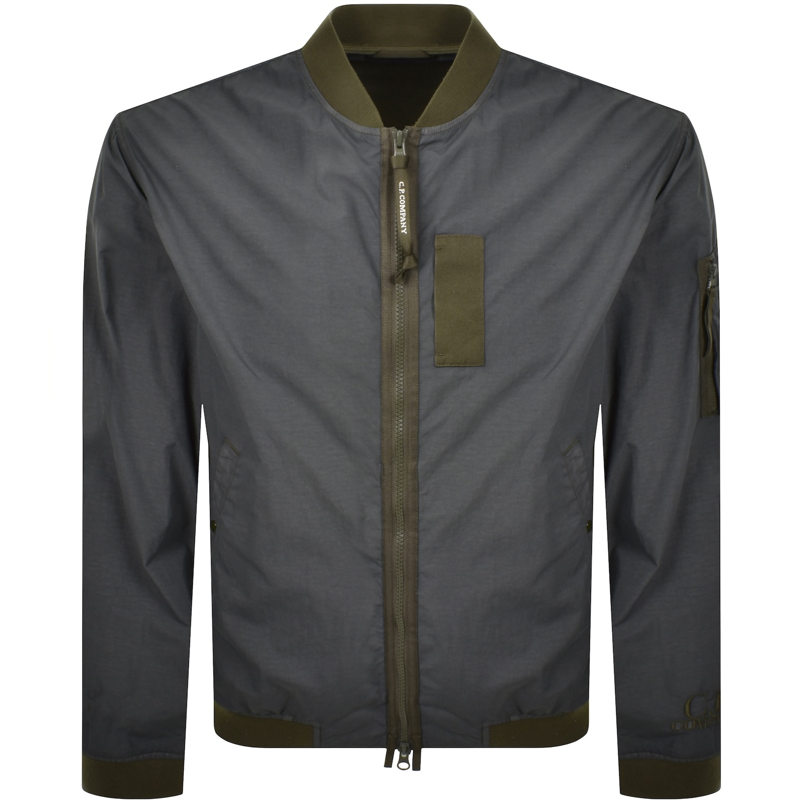 C.p. Company Cp Company Bomber Jacket Green In Green