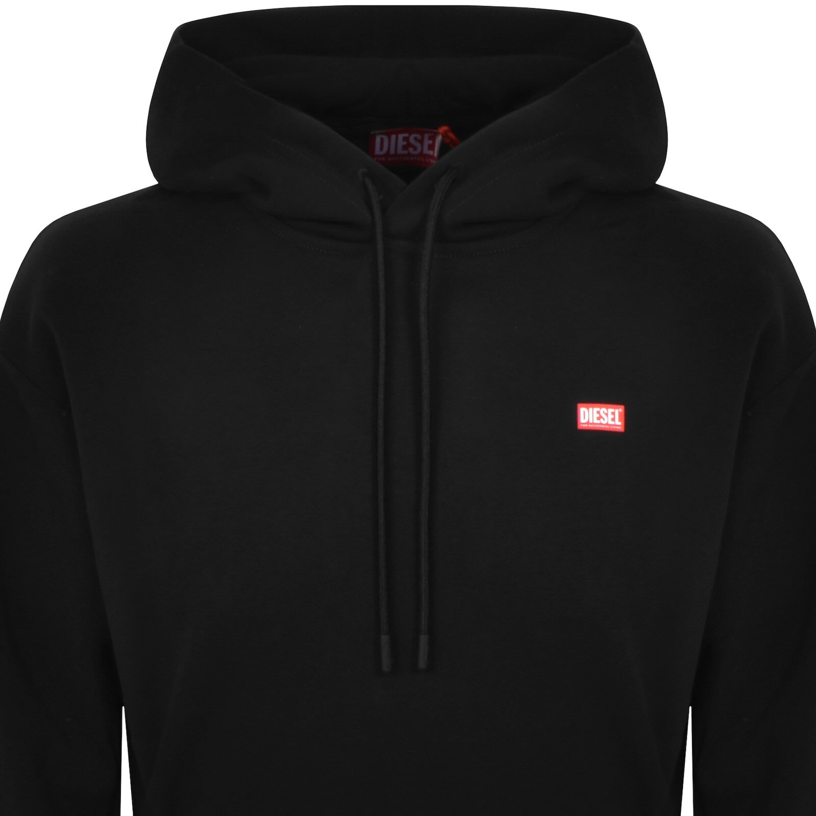 Diesel S Rob Hoodie Black In Black