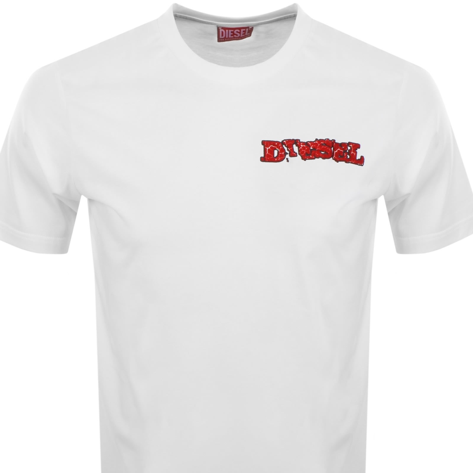 Diesel T Adjust R20 T Shirt White In White