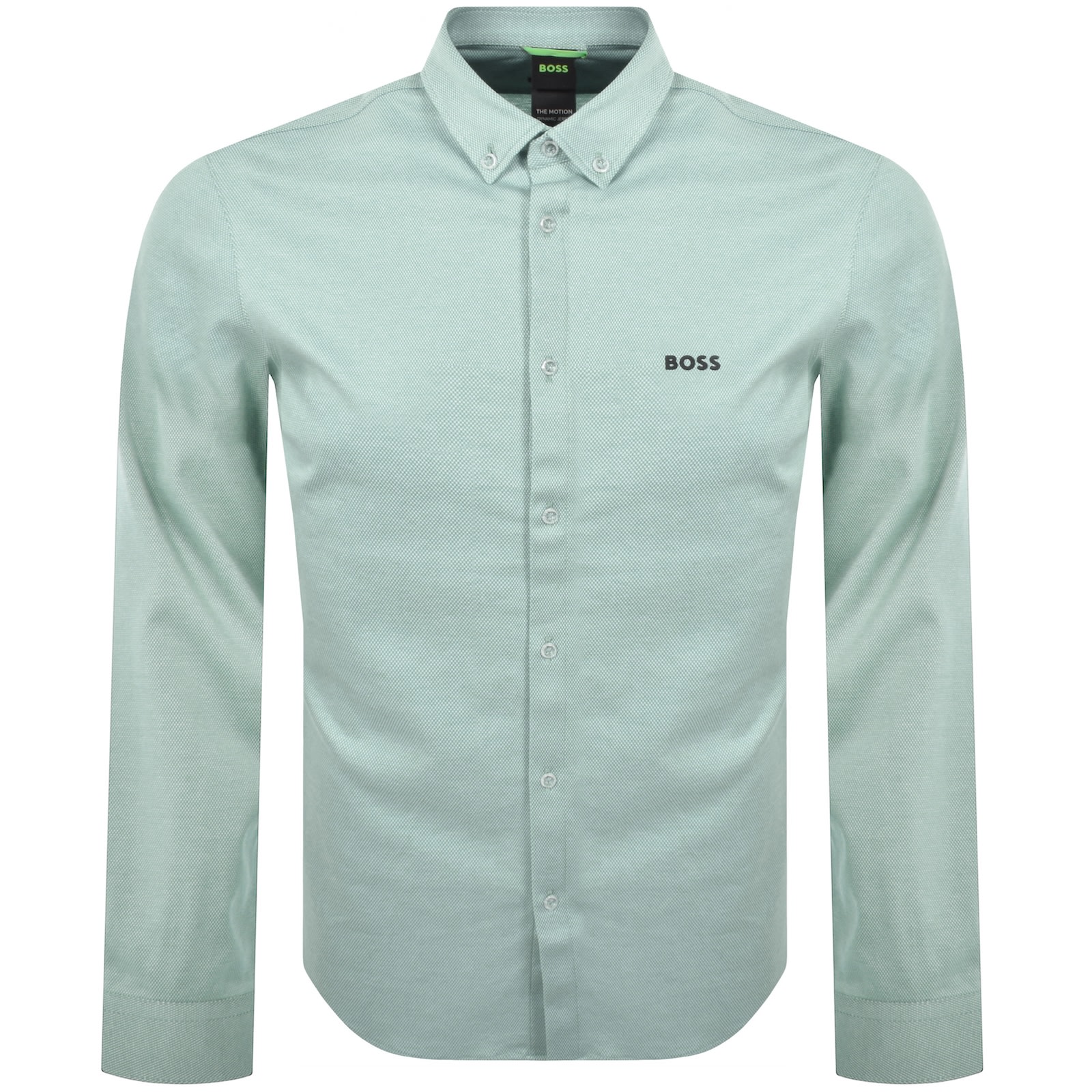 Boss Athleisure Boss Motion Long Sleeve Shirt Green