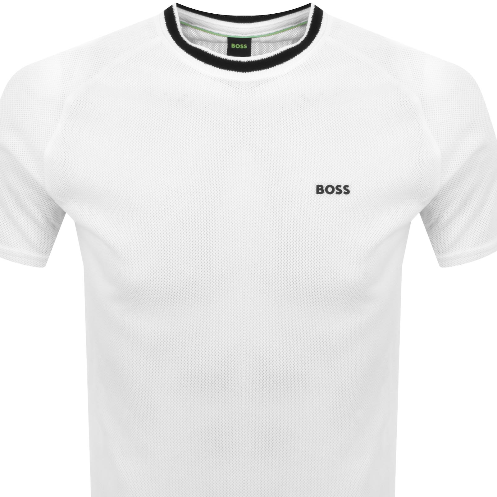 Shop Boss Athleisure Boss Tee Mesh T Shirt White