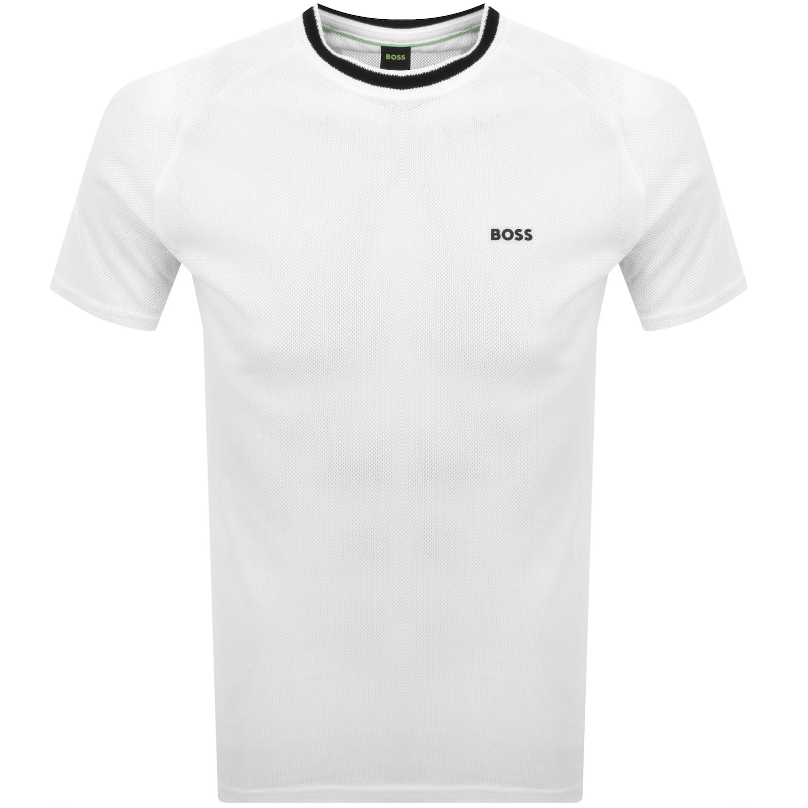 Shop Boss Athleisure Boss Tee Mesh T Shirt White