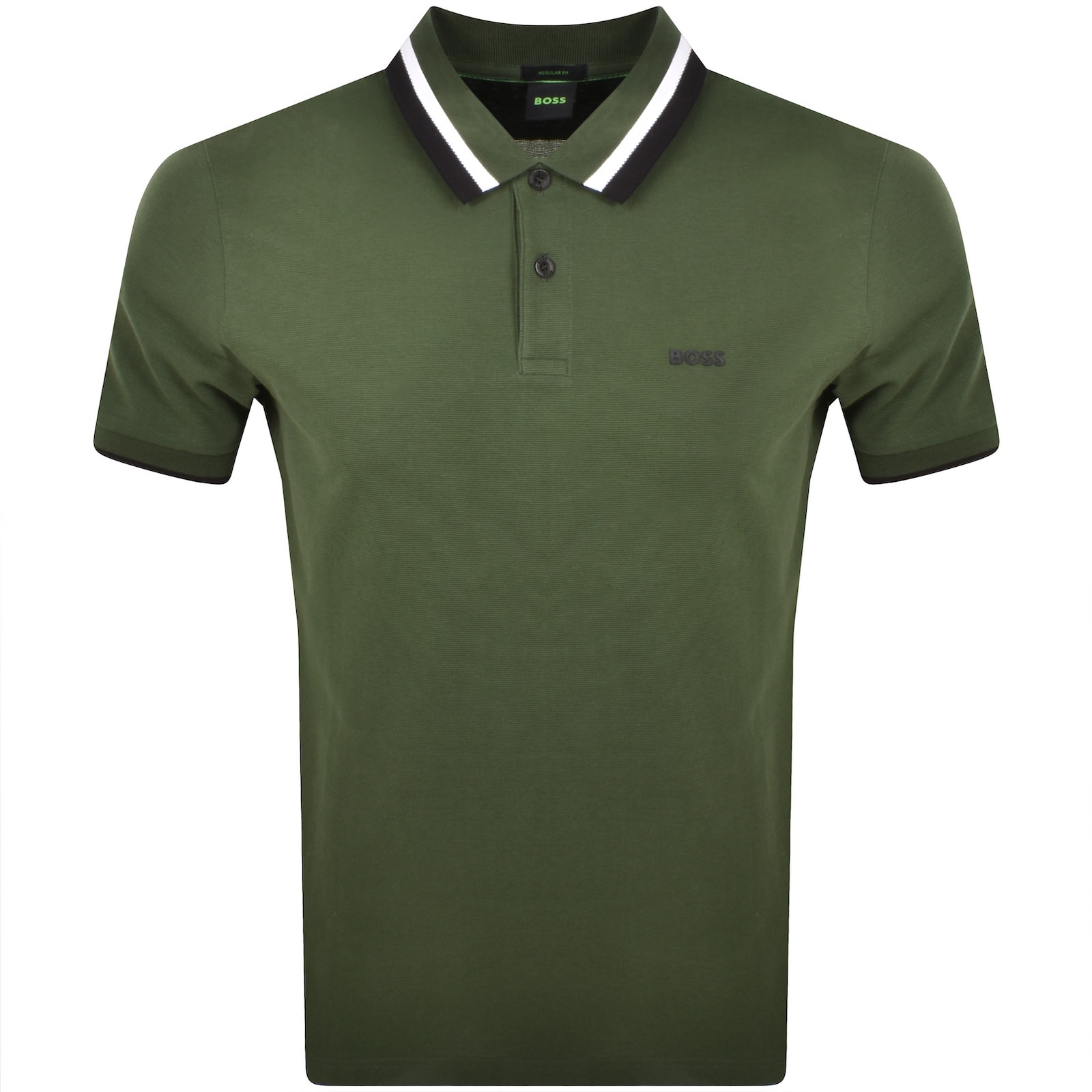 Shop Boss Athleisure Boss Paddy Heritage Polo Green