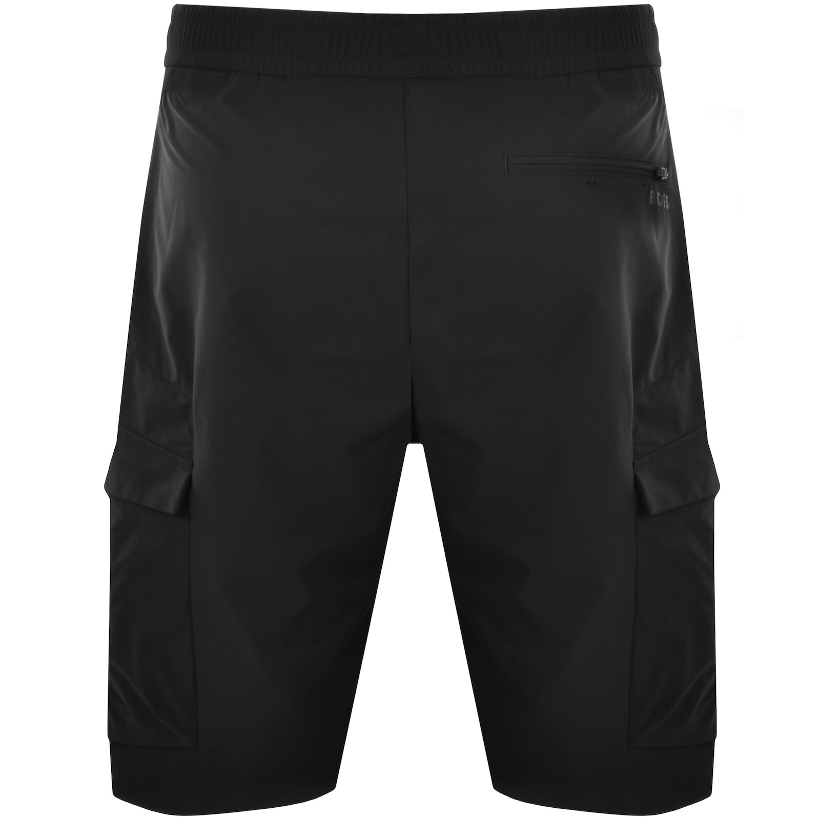 BOSS ATHLEISURE BOSS URBANEX TAPERED FIT CARGO SHORTS BLACK