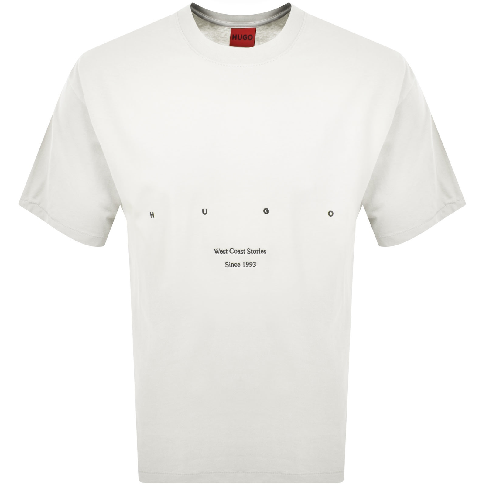 Hugo Boss Hugo Duwrite T Shirt White In White
