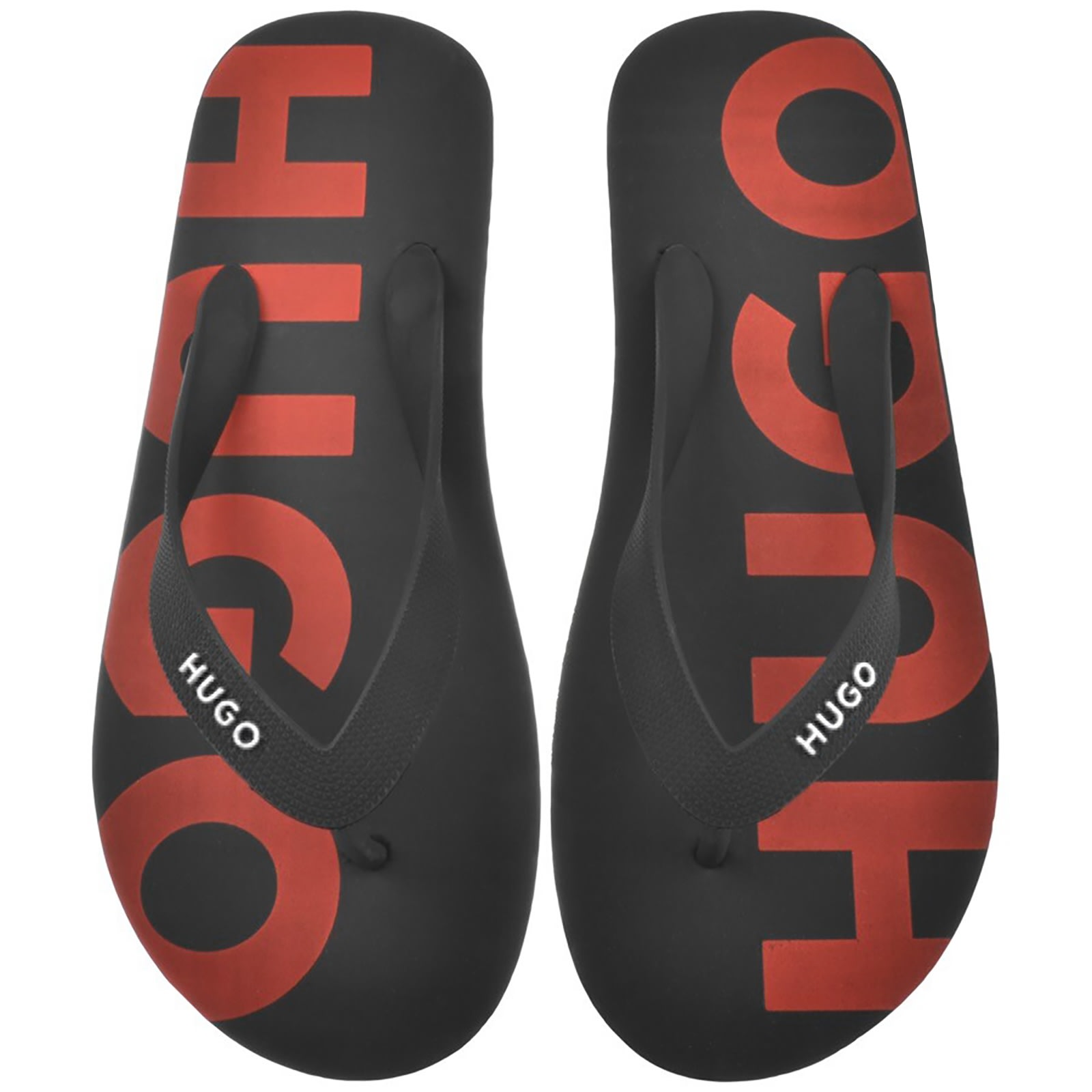 Hugo Boss Hugo Arvel Flip Flops Black In Black