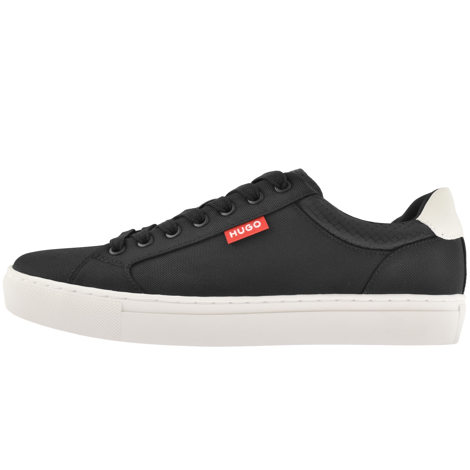 Hugo Boss Hugo Morrie Tennis Trainers Black In Black